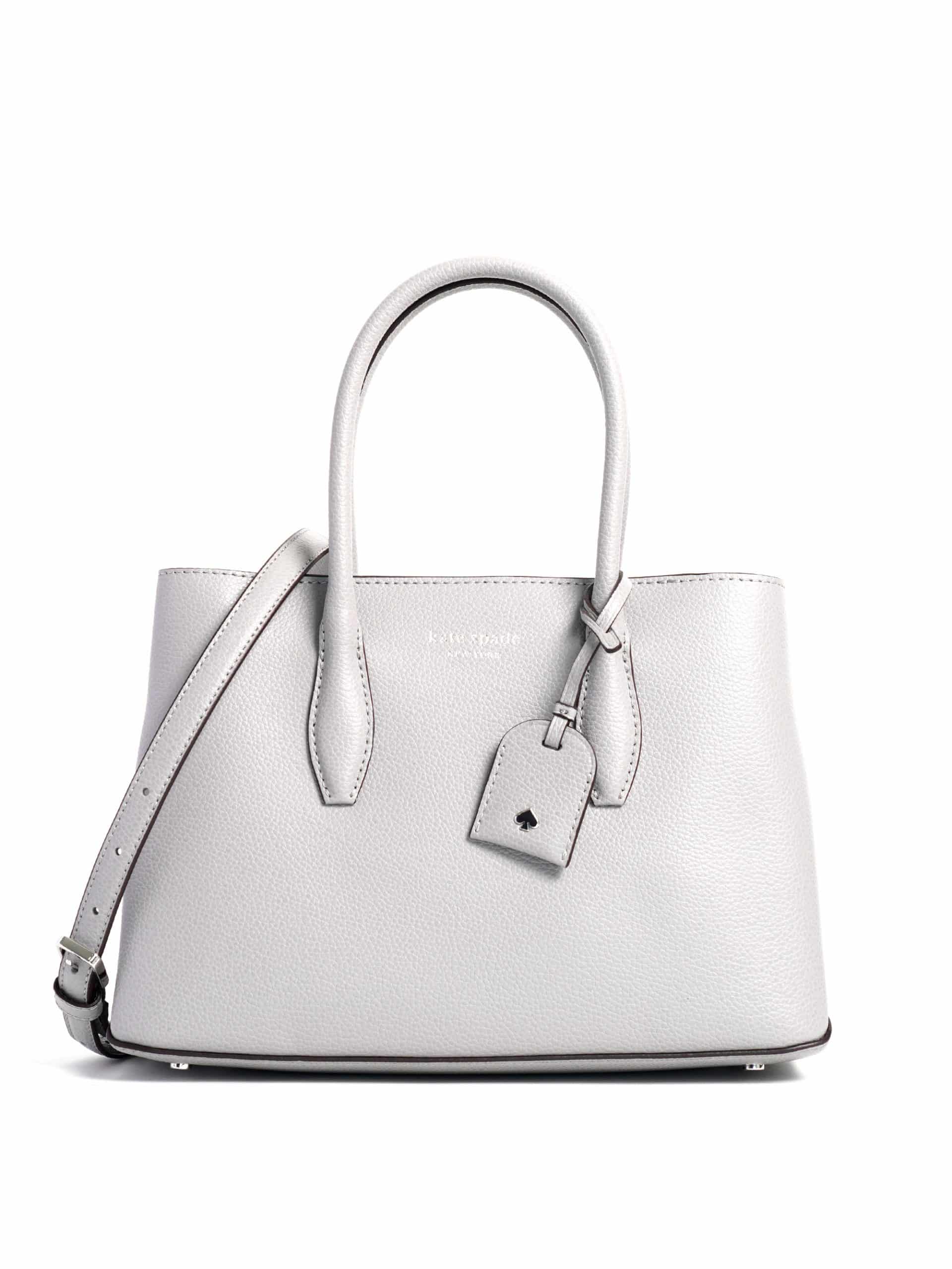 Kate Spade Eva Small Top Zip Satchel Nimbus Grey Averand