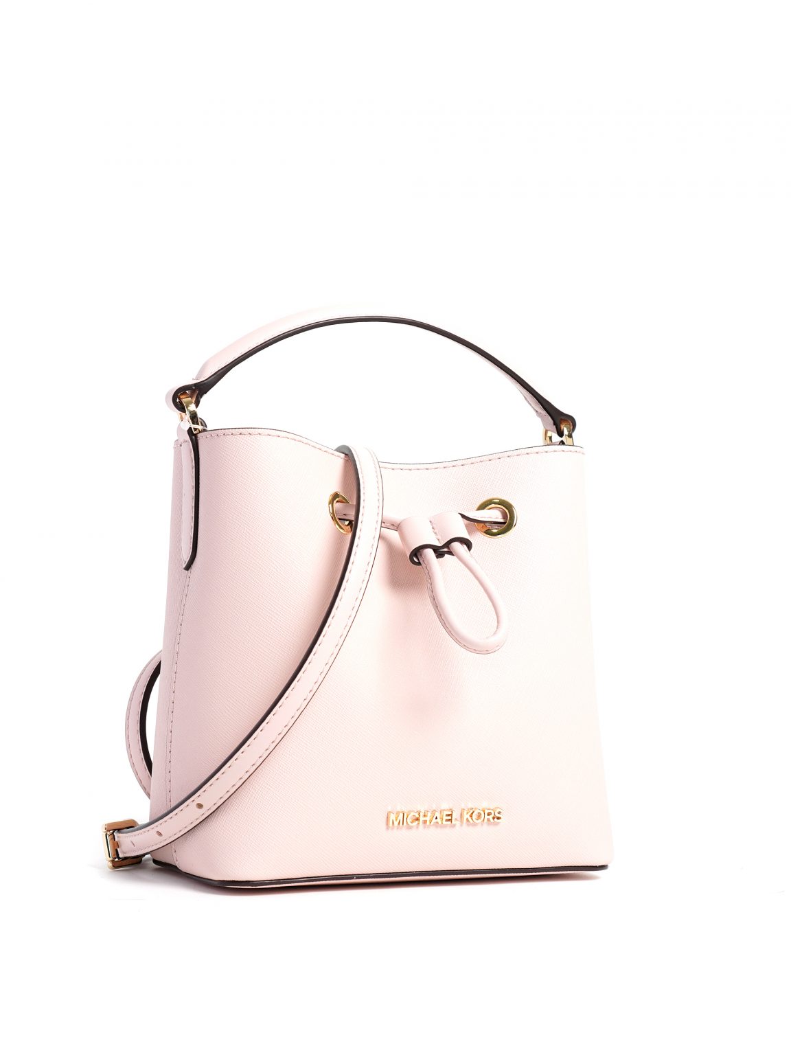 Michael Kors Suri Small Bucket Crossbody Powder Blush Averand
