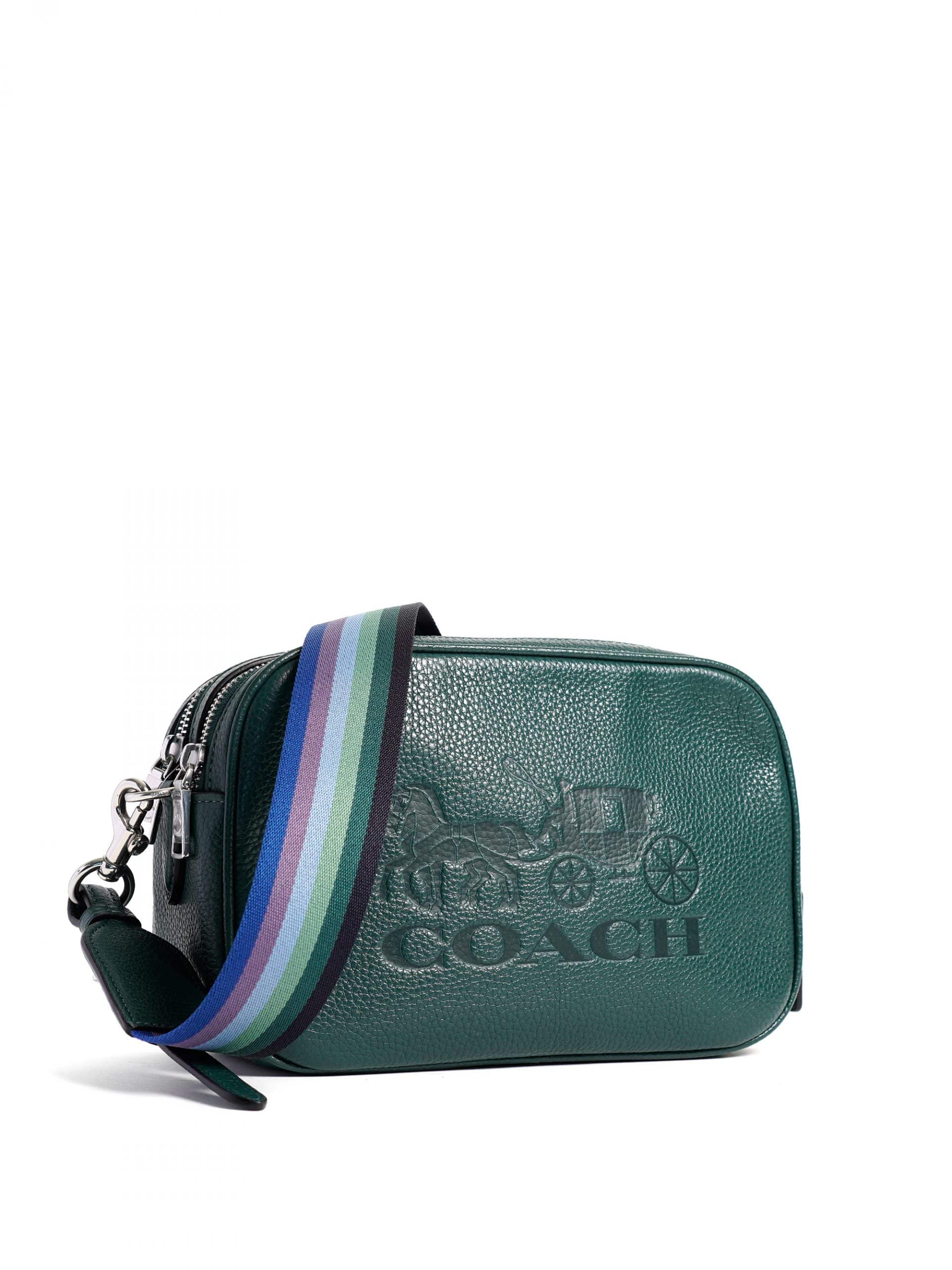 Coach Jes Crossbody Carriage Logo Dark Ivy Averand