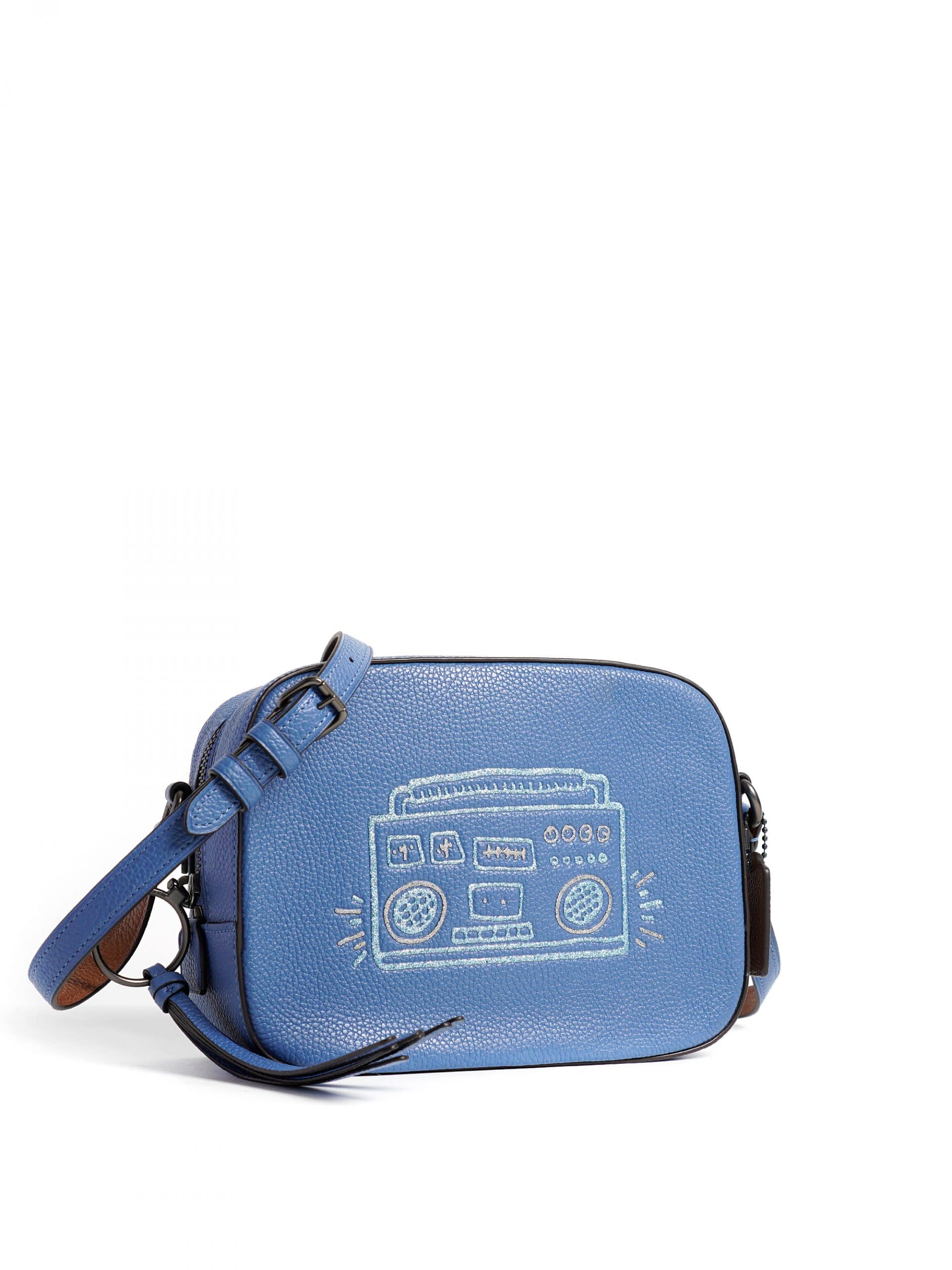 Coach X Keith Haring Camera Bag Sky Blue - Averand