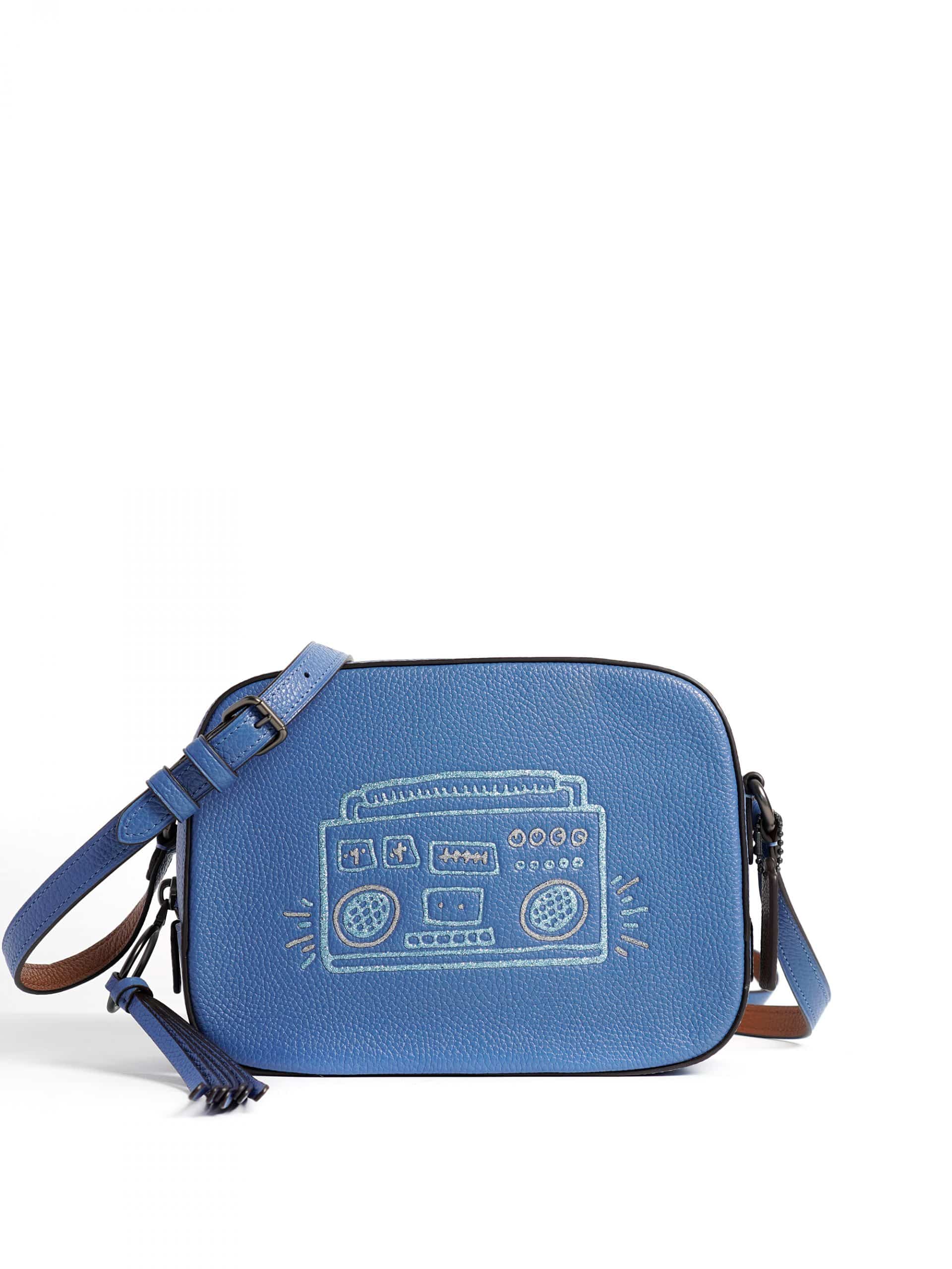 Coach X Keith Haring Camera Bag Sky Blue - Averand
