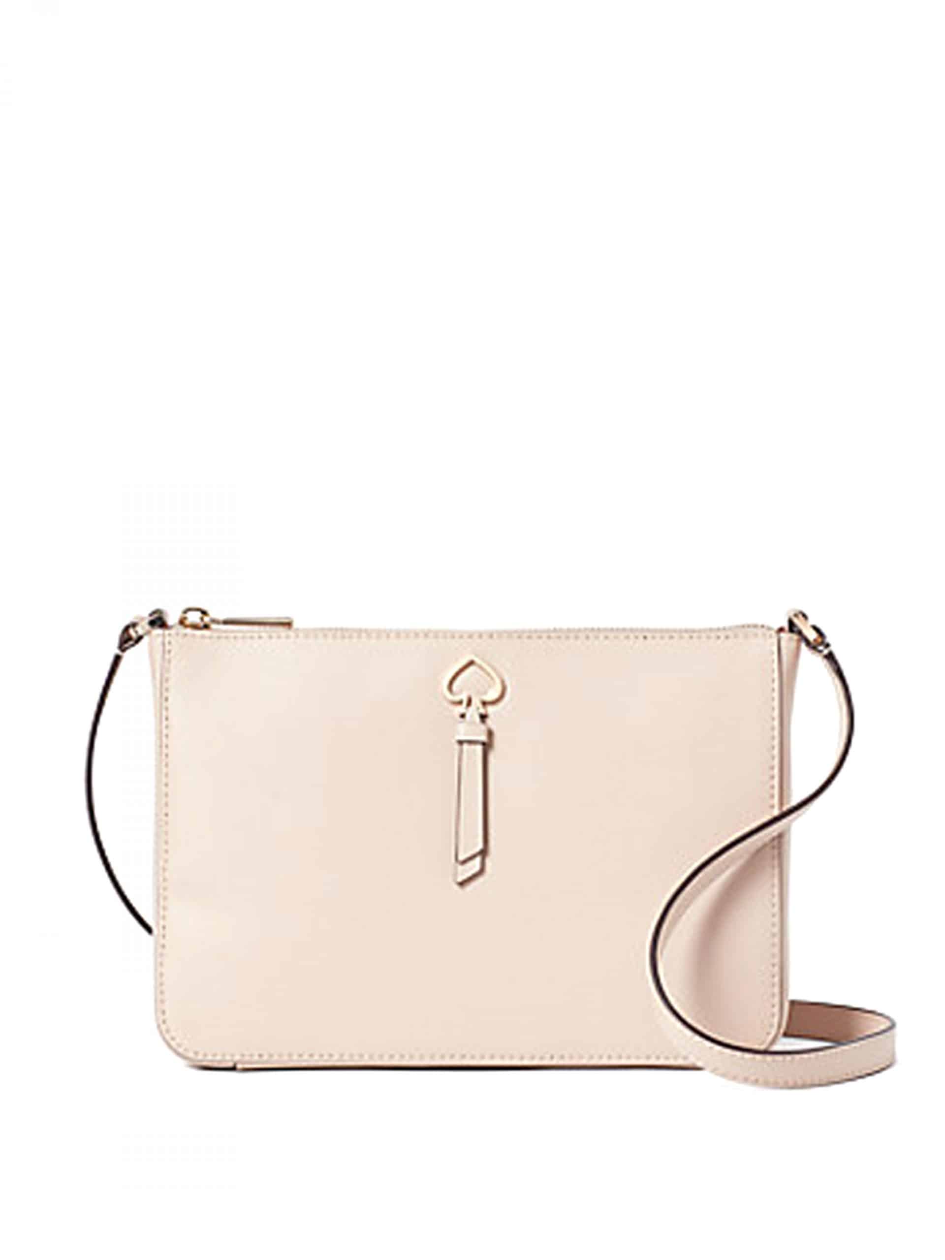 Kate Spade Adel Medium Top Zip Crossbody Warm Beige Averand