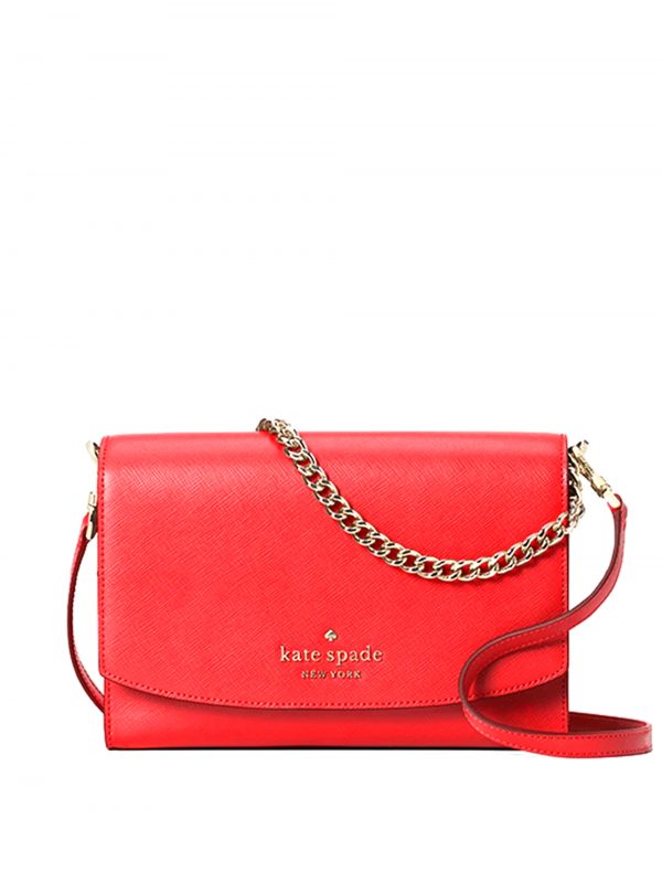 Kate Spade Carson Convertible Crossbody Bag Digital Red Averand