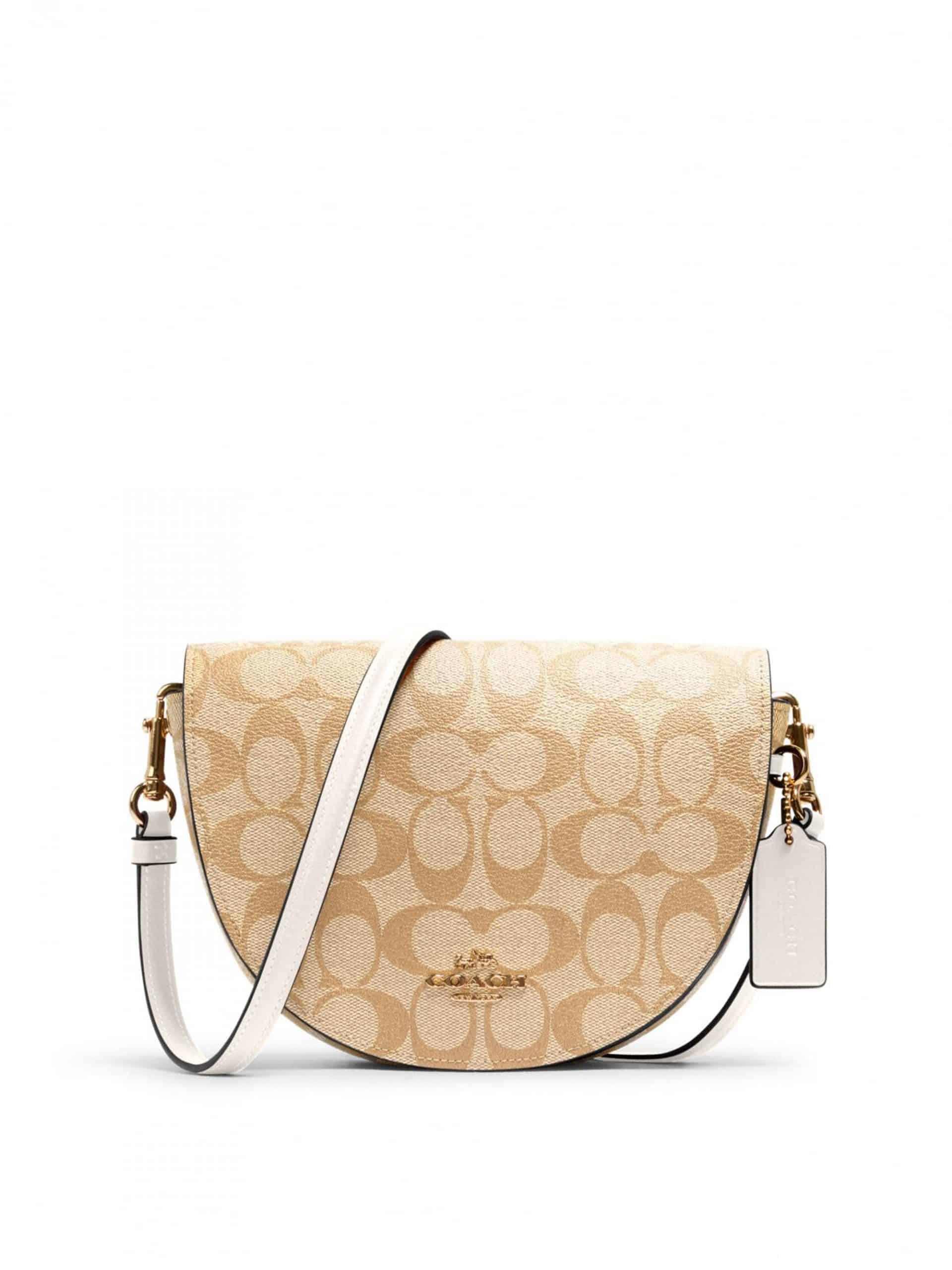 Coach Ellen Crossbody Signature Light Khaki Chalk Averand