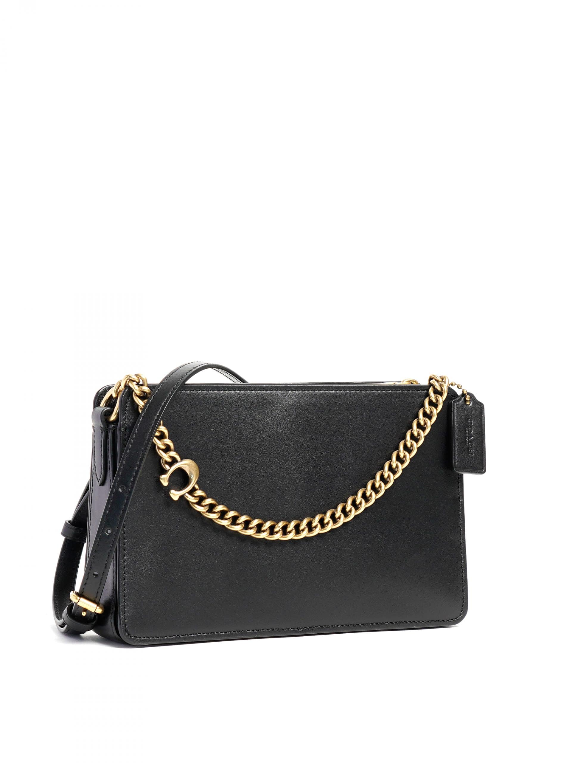 Coach Signature Chain Crossbody Black - Averand