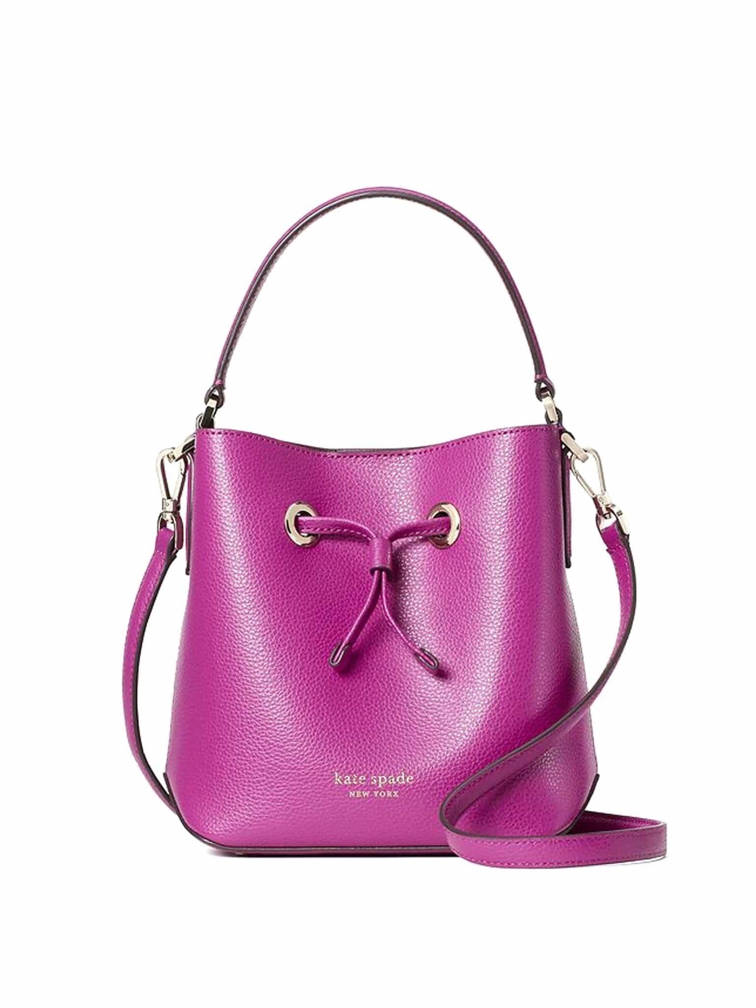 kate spade eva small bucket bag black