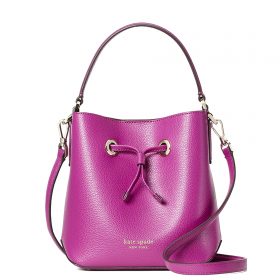 kate spade eva small bucket bag black