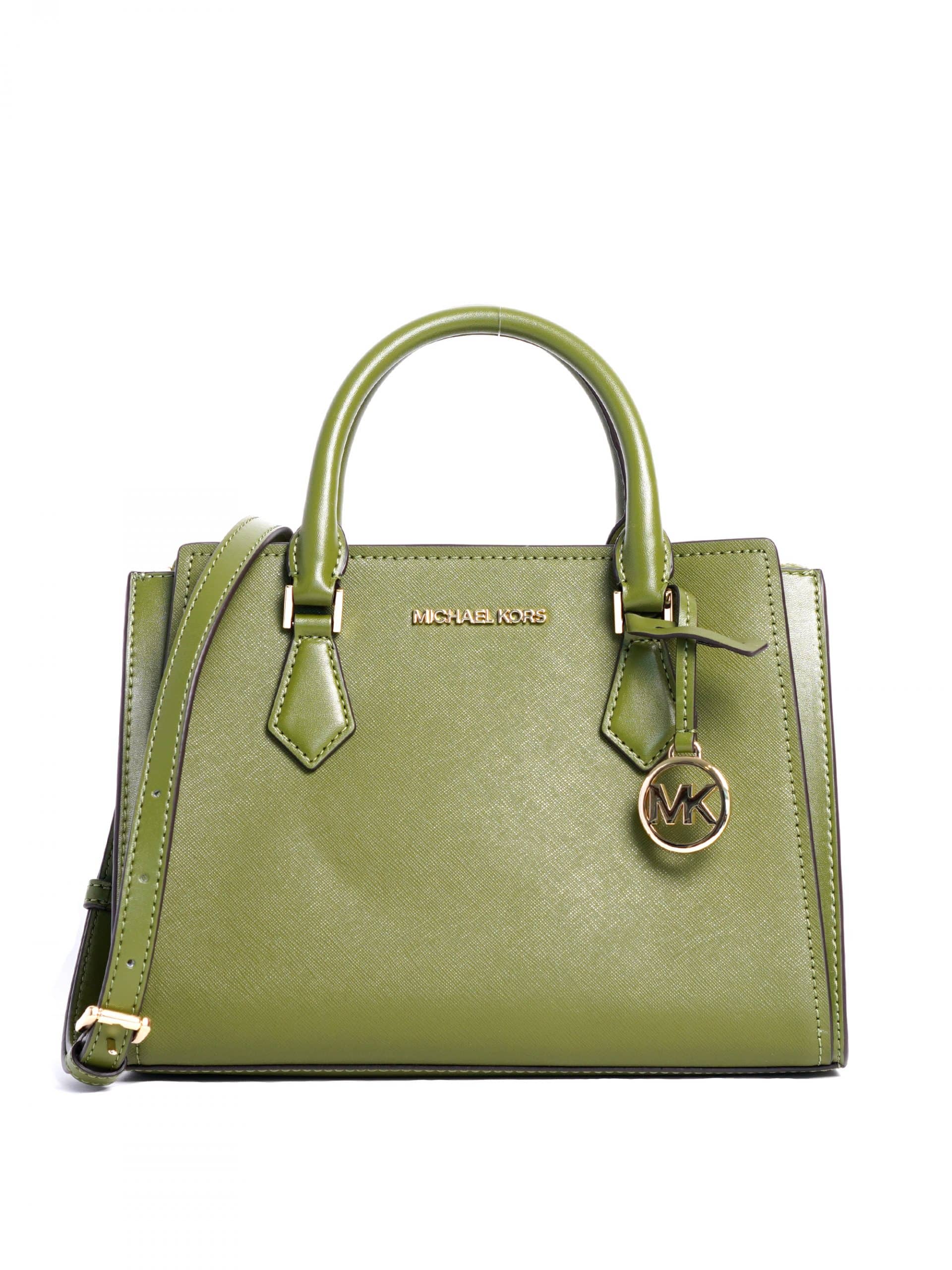 Michael Kors Hope Medium Messenger Evergreen - Averand