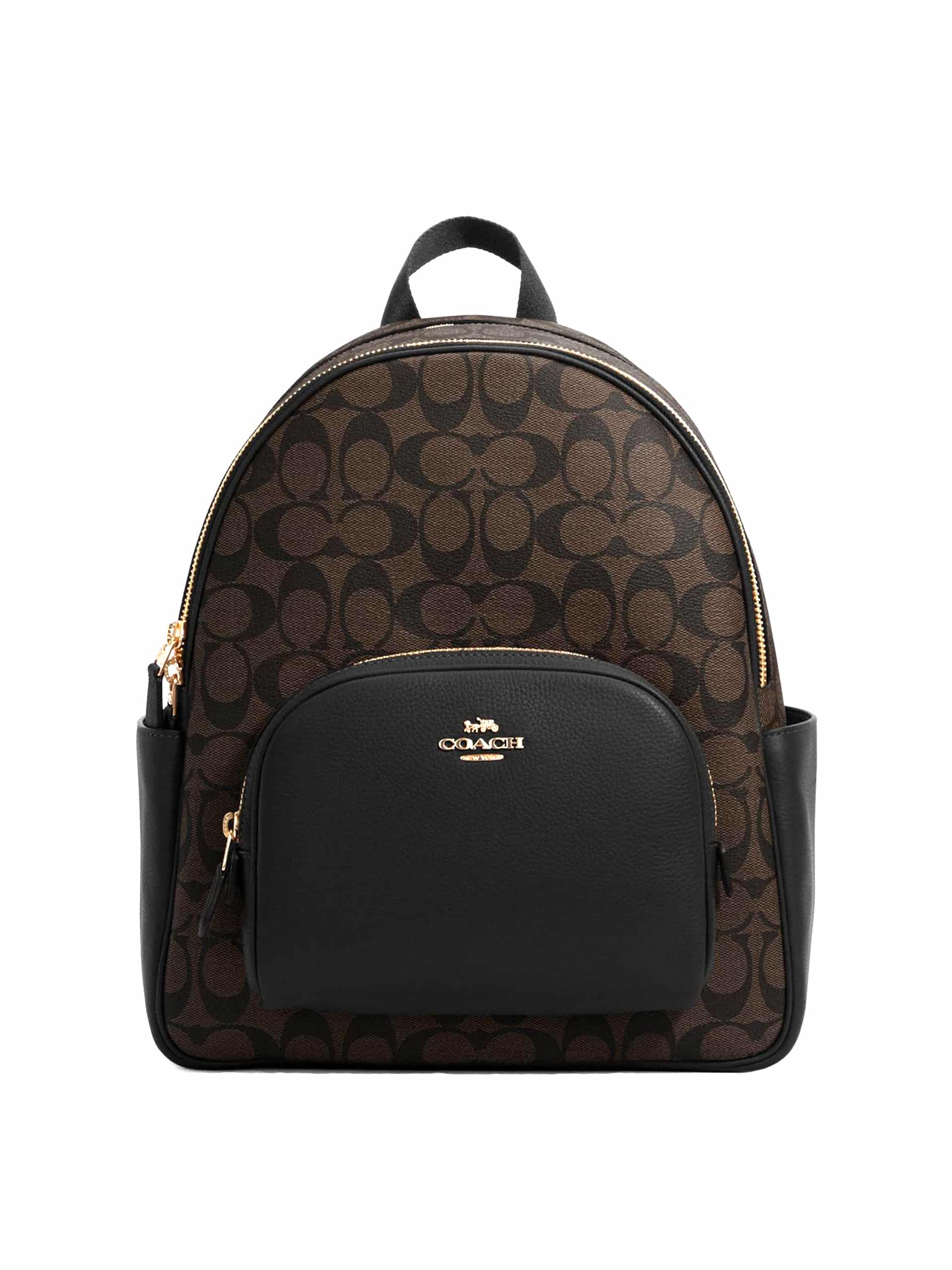 Coach black backpack store