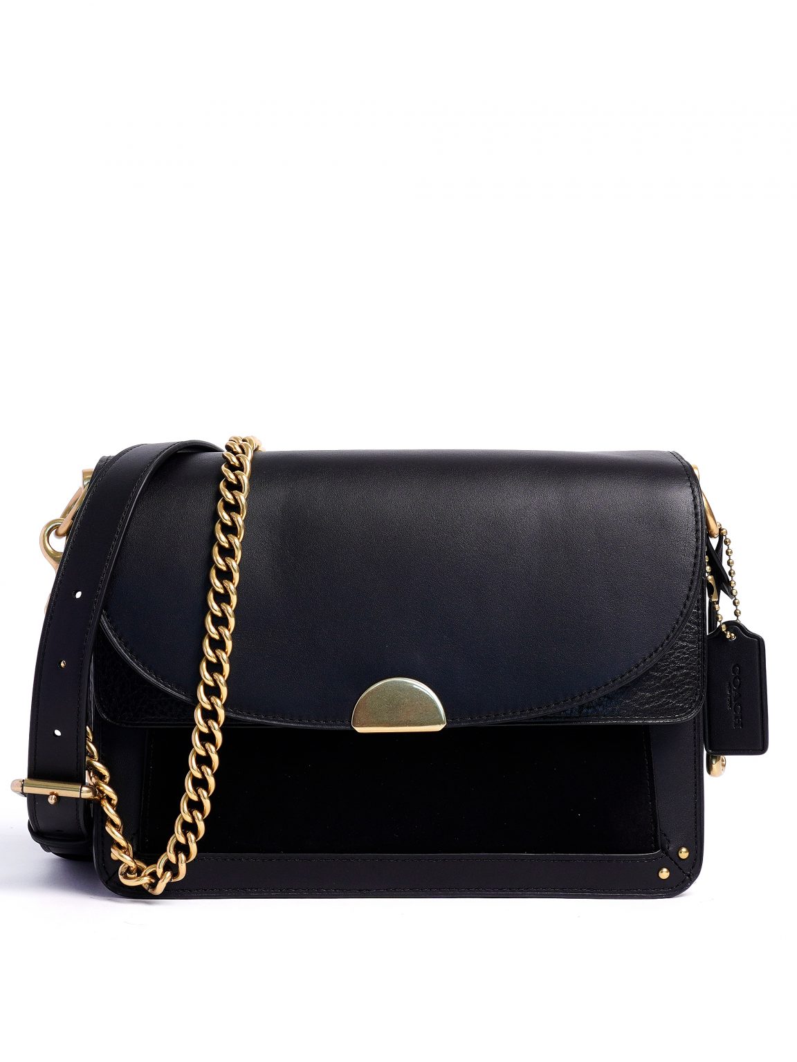 Coach Dreamer Shoulder Bag Black Averand