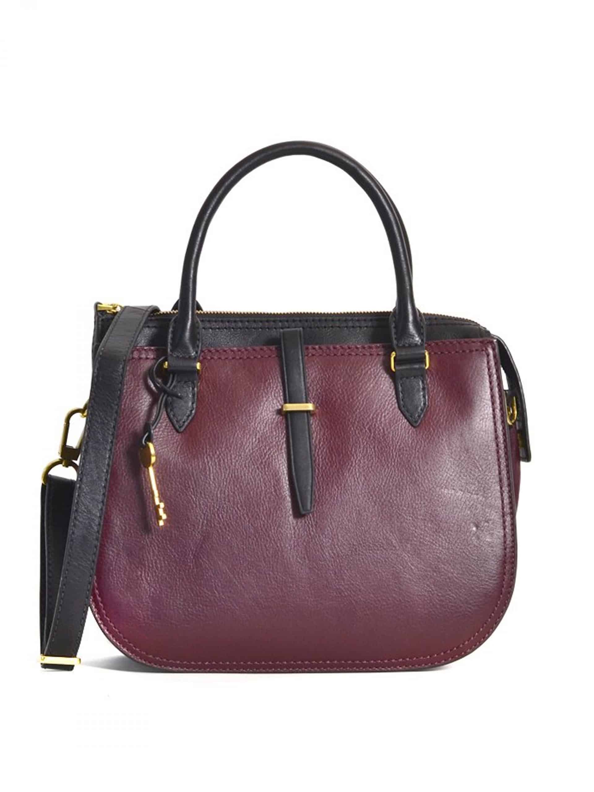 Fossil Ryder Satchel Fig - Averand