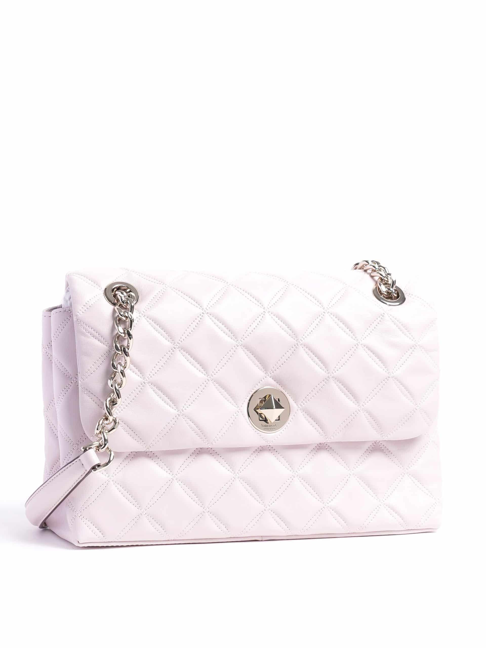 Kate Spade Natalia Medium Flap Shoulder Bag Chalk Pink ETA 15th Feb ...