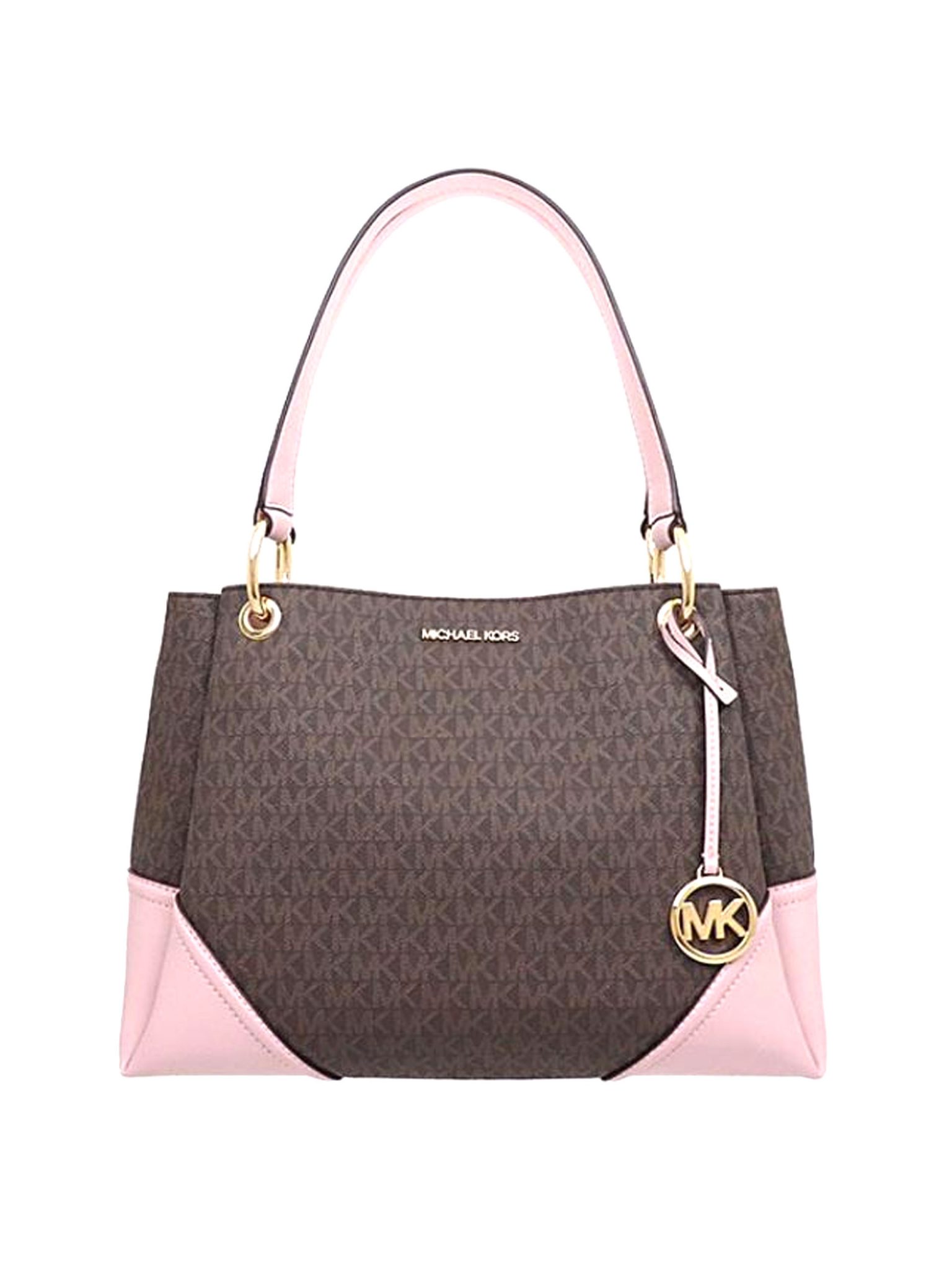 Michael Kors Nicole Large Shoulder Tote Signature Blossom Averand