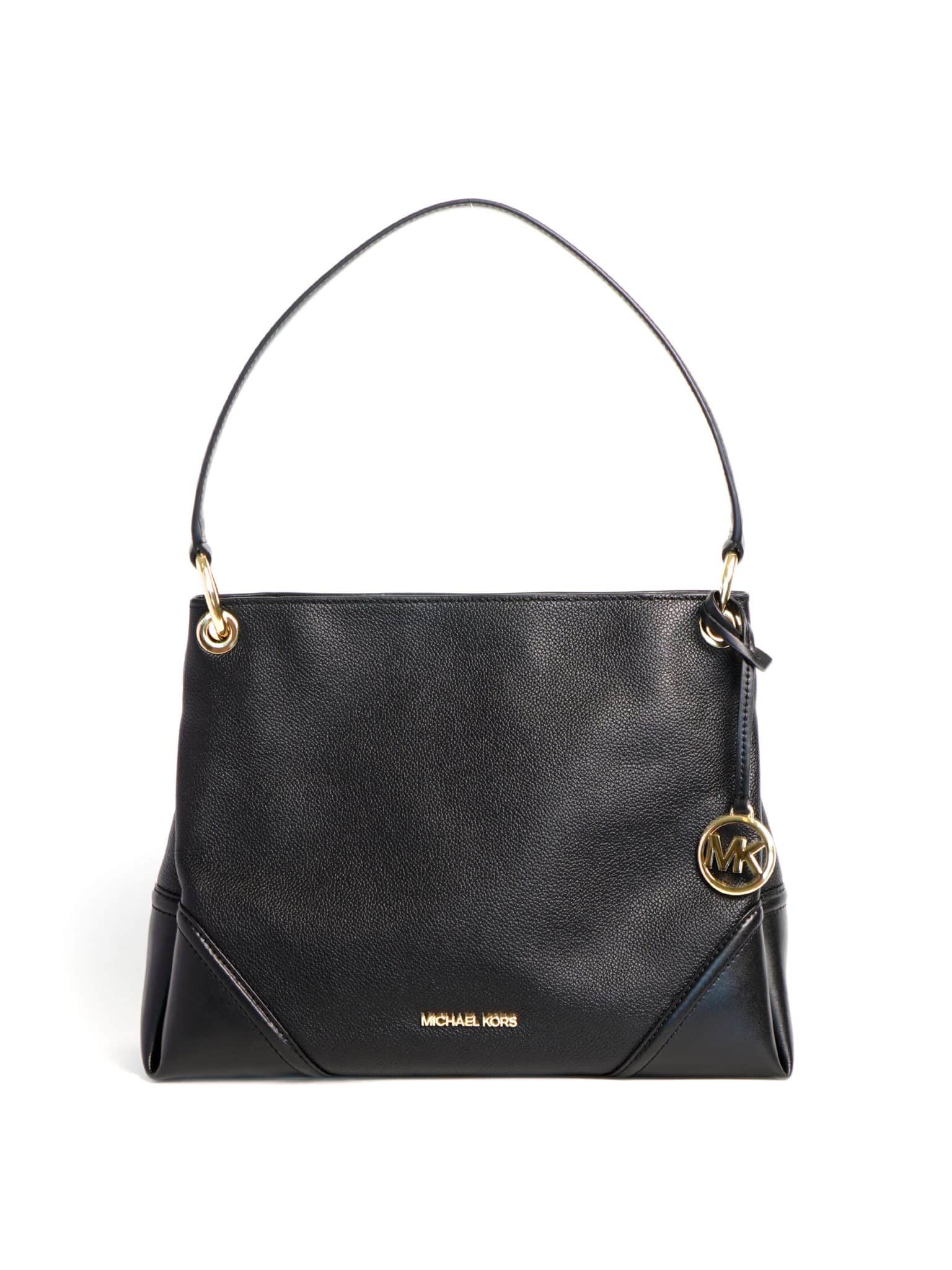 Michael Kors Nicole Medium Shoulder Bag Black Averand