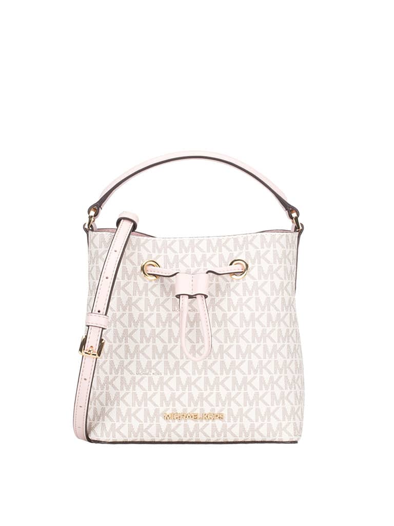 Michael Kors Suri Small Bucket Bag Crossbody Mk Powder Blush Pink