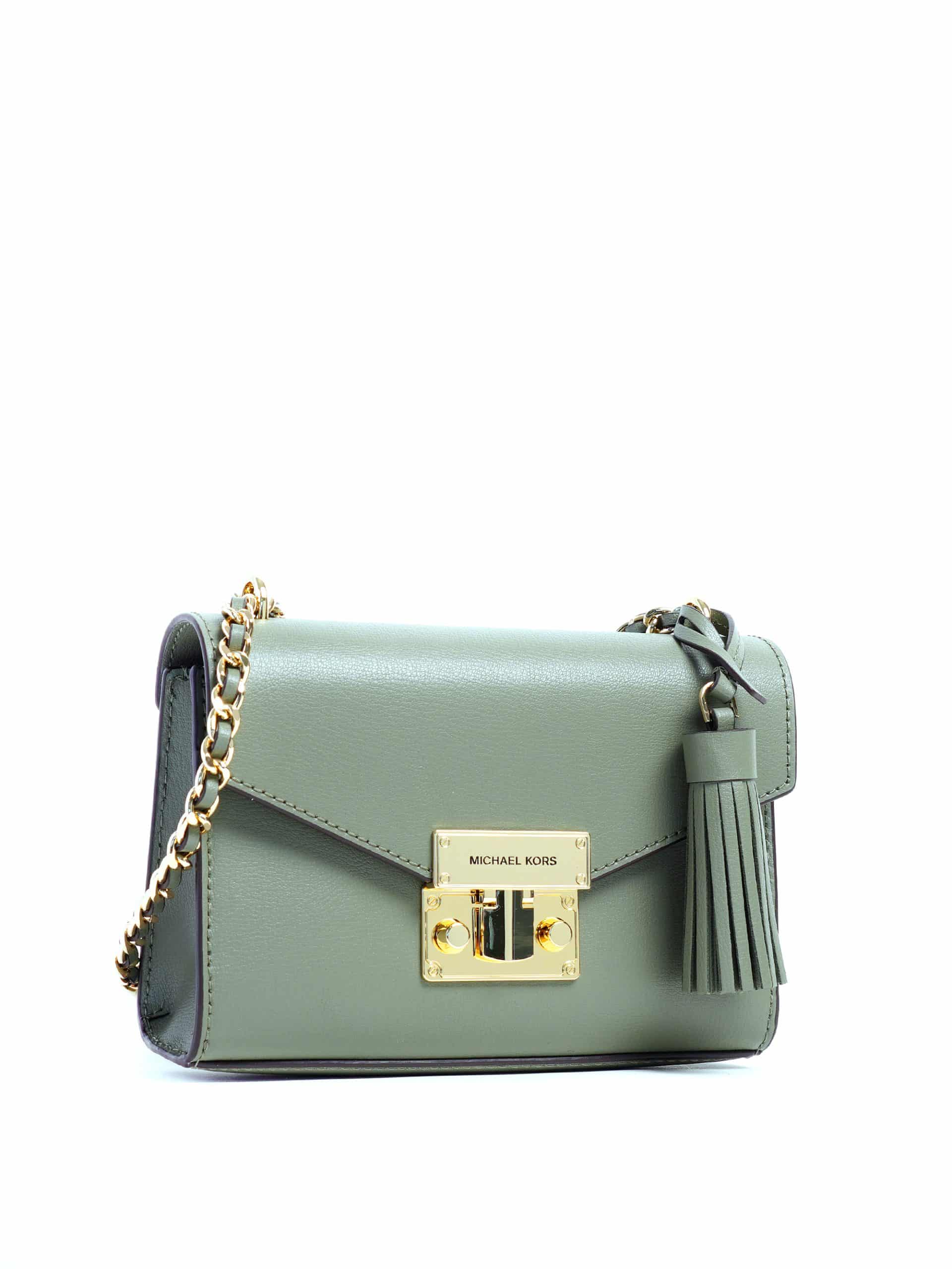 green MK handbag