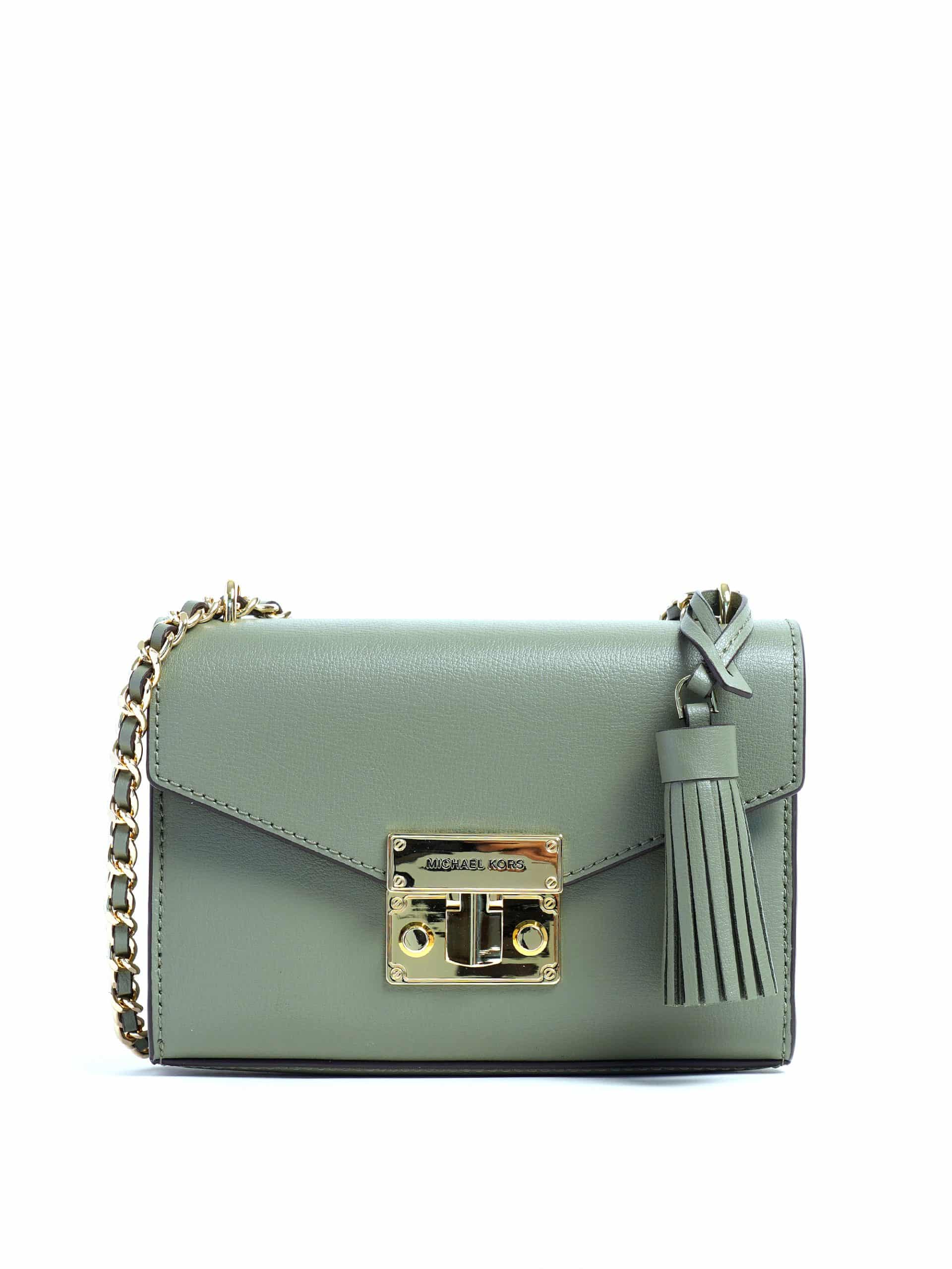 Michael Kors Rose Small Crossbody Army Green Averand
