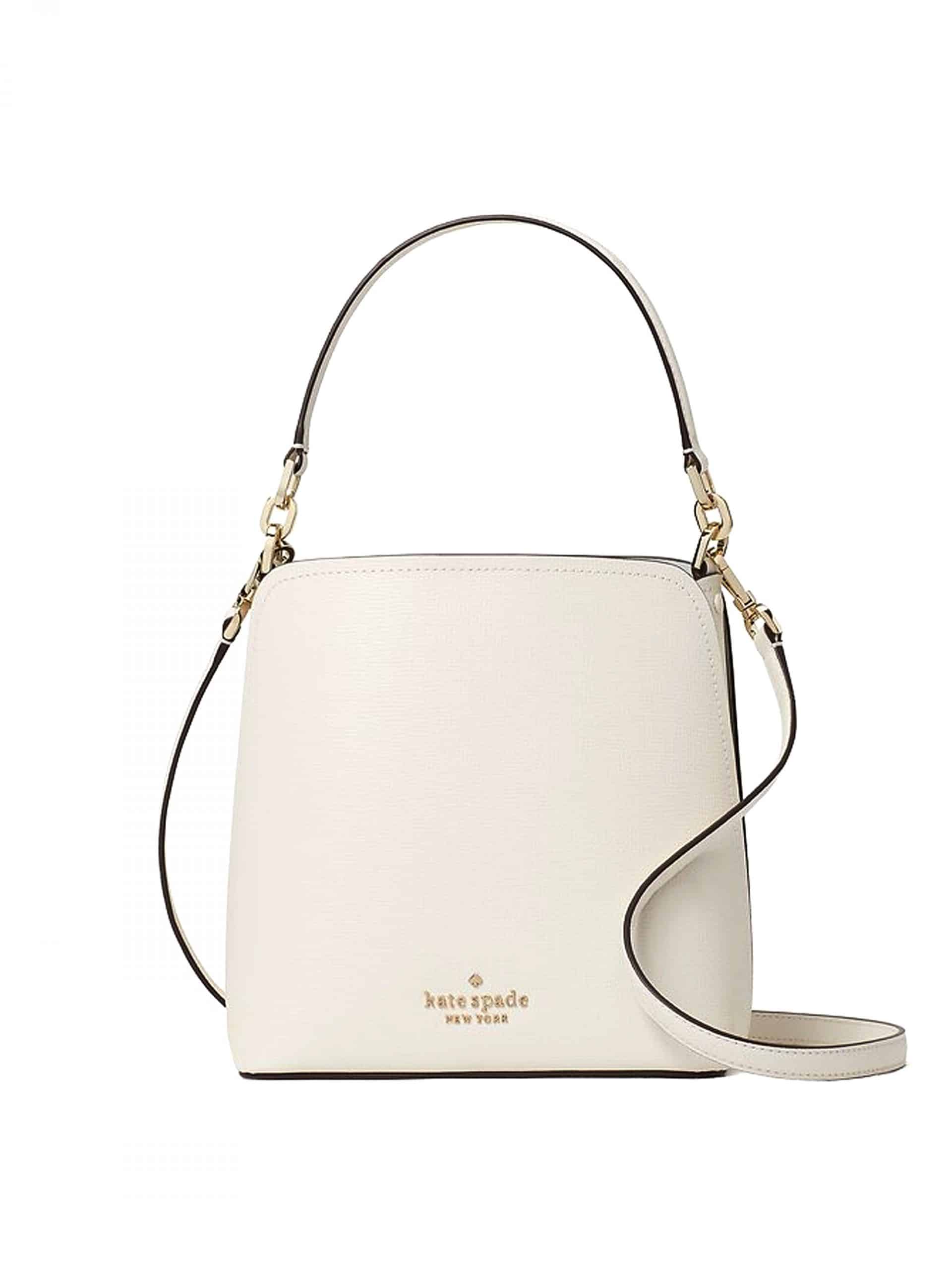 Kate Spade Darcy Bucket Bag Crossbody Parchment Averand