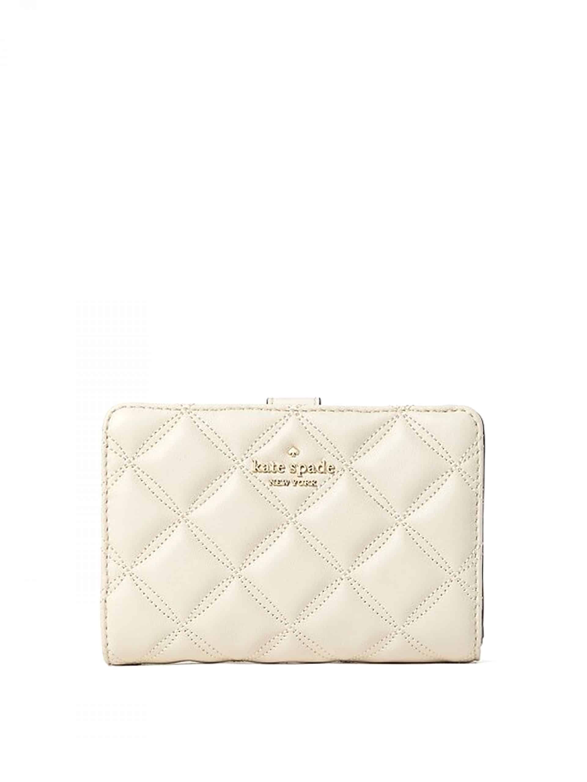 Kate Spade Natalia Medium Compact Bifold Wallet Bare - Averand