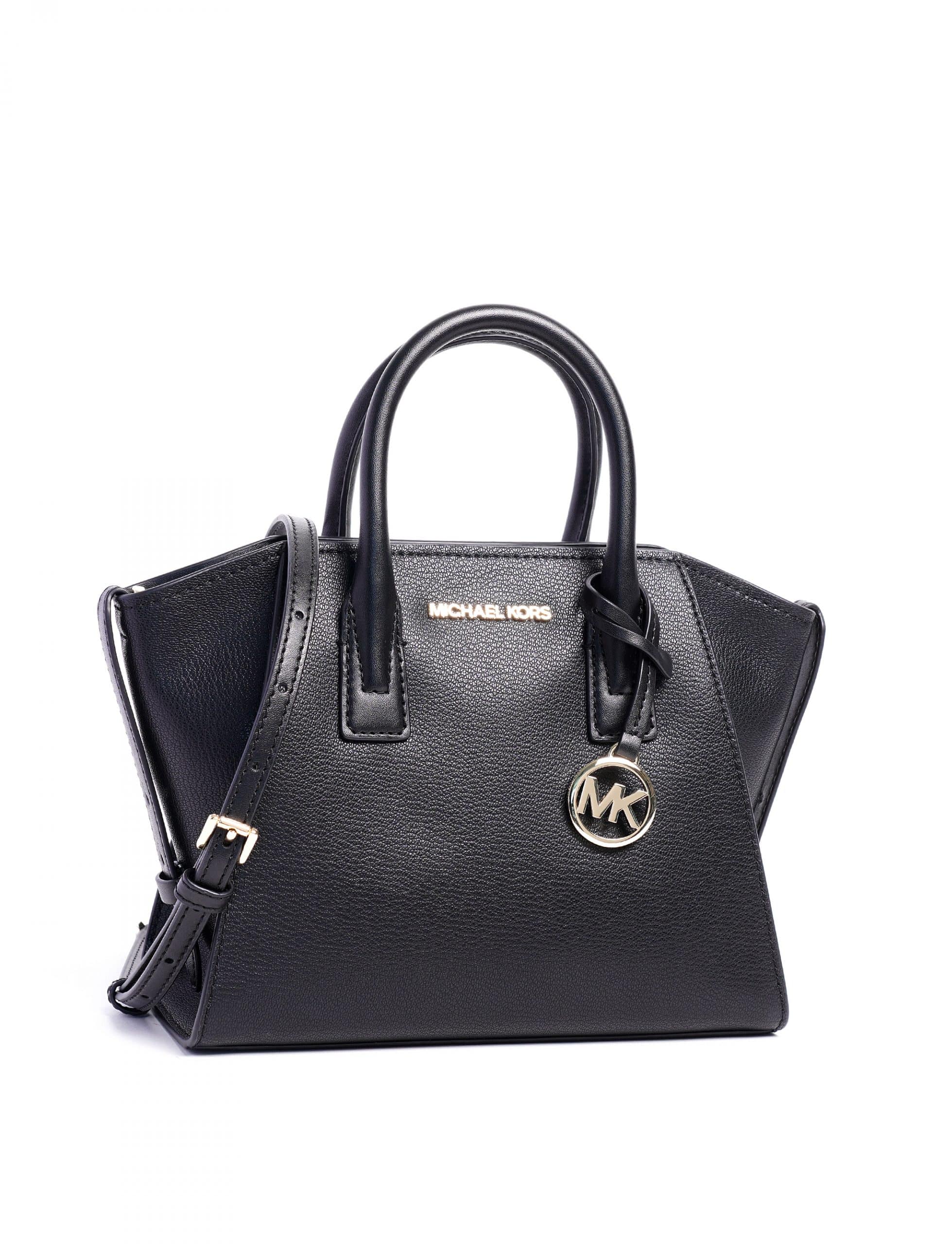 Michael Kors Avril Small Satchel Black - Averand