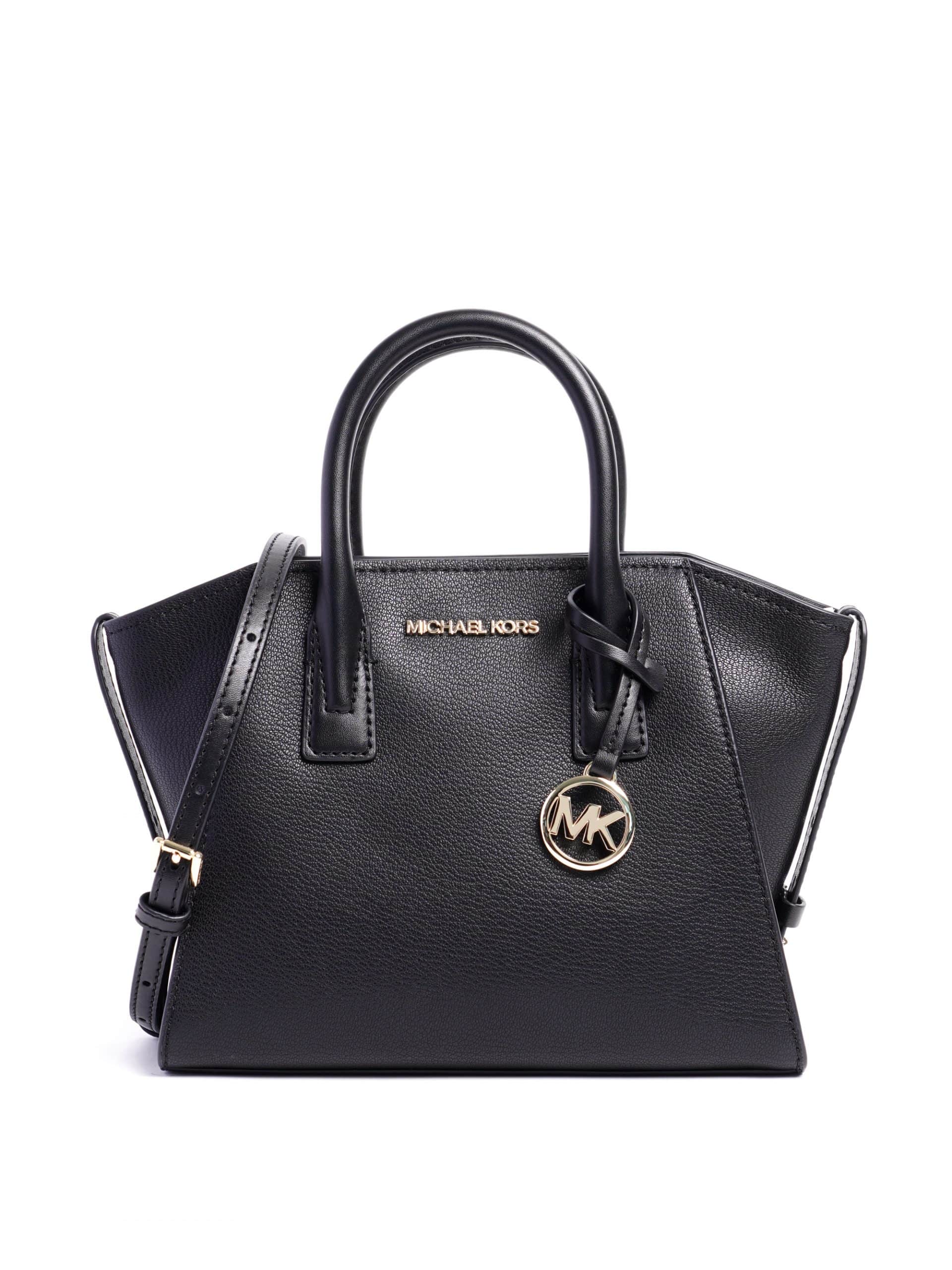 Michael Kors Avril Small Satchel Black - Averand