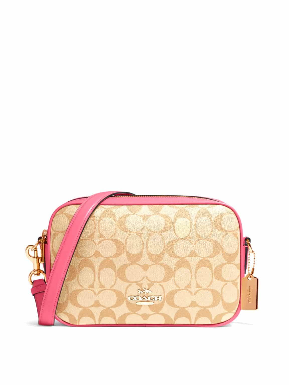 Coach Jes Crossbody Signature Confetti Pink Averand