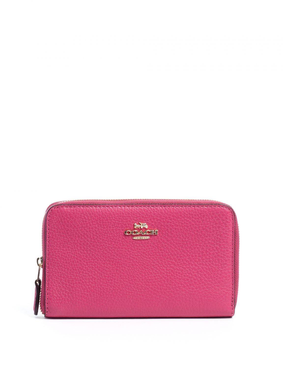 Coach Medium ID Zip Wallet Bright Violet Averand