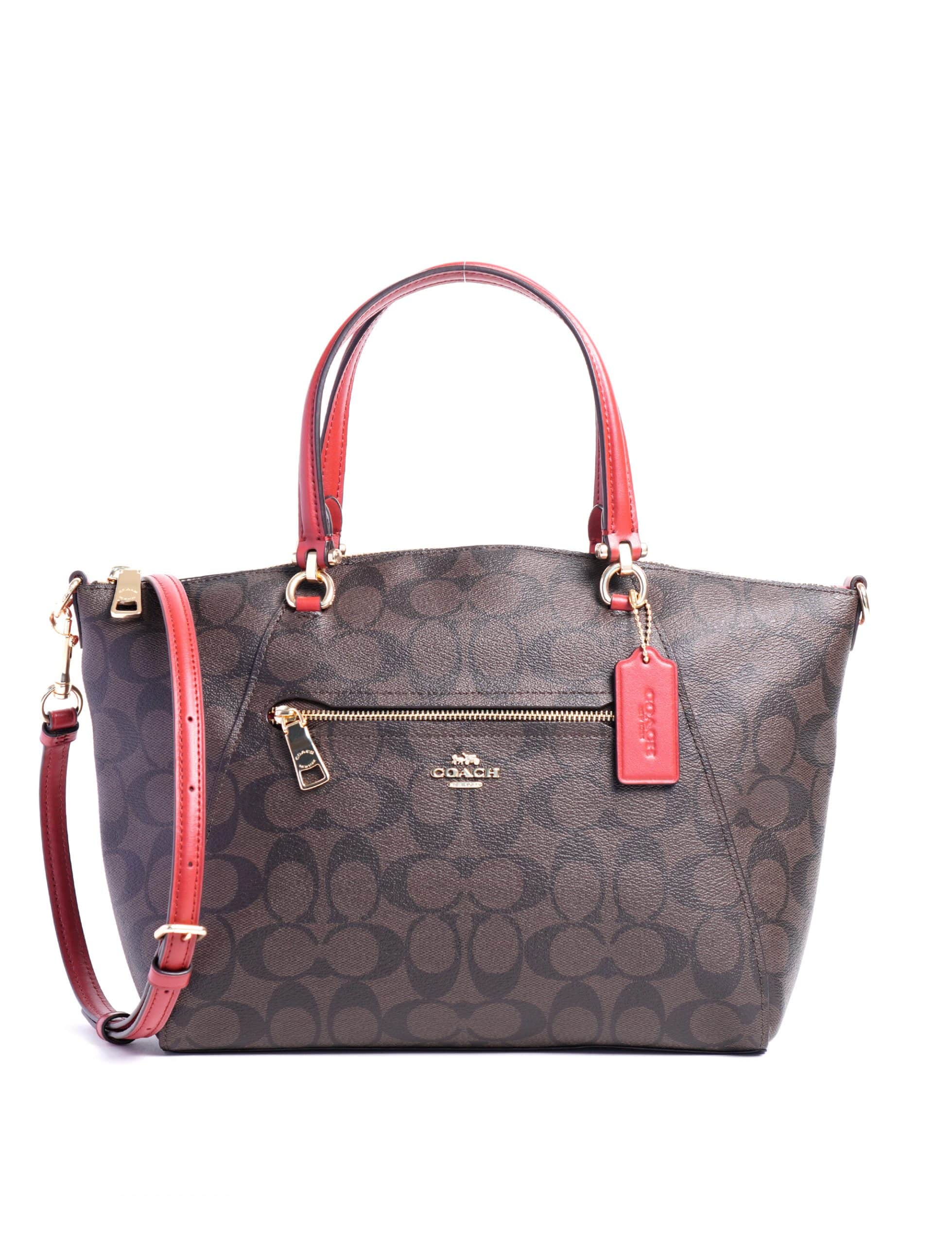 Coach prairie quilted best sale satchel
