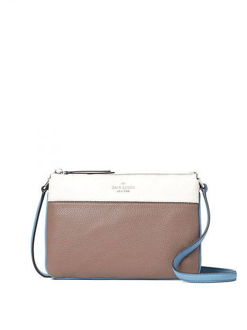 Kate Spade Jackson Triple Gusset Crossbody Baltic Sea Multi Averand