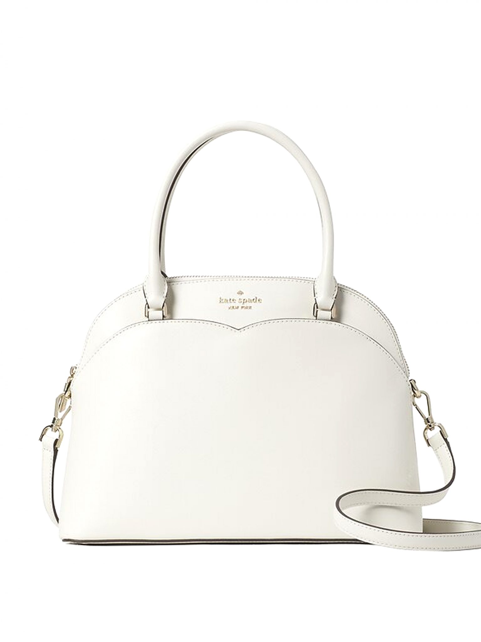 Kate Spade Payton Medium Dome Satchel Parchment Averand