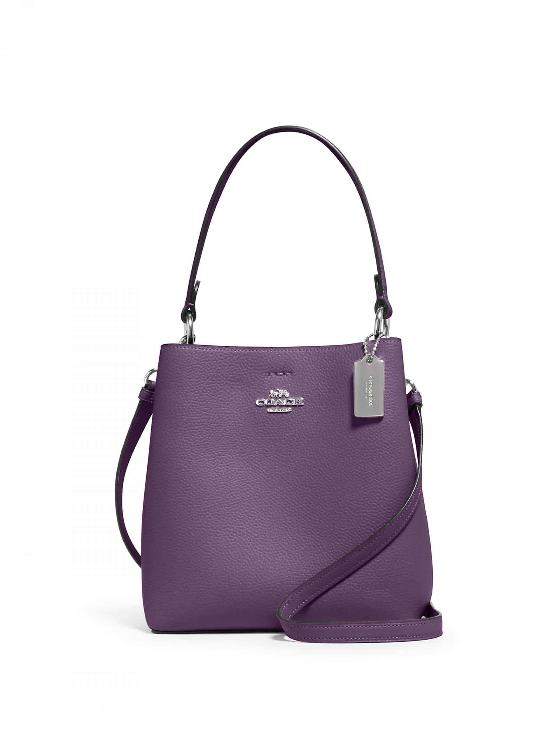 Coach Small Town Bucket Bag Dark Amethyst Averand
