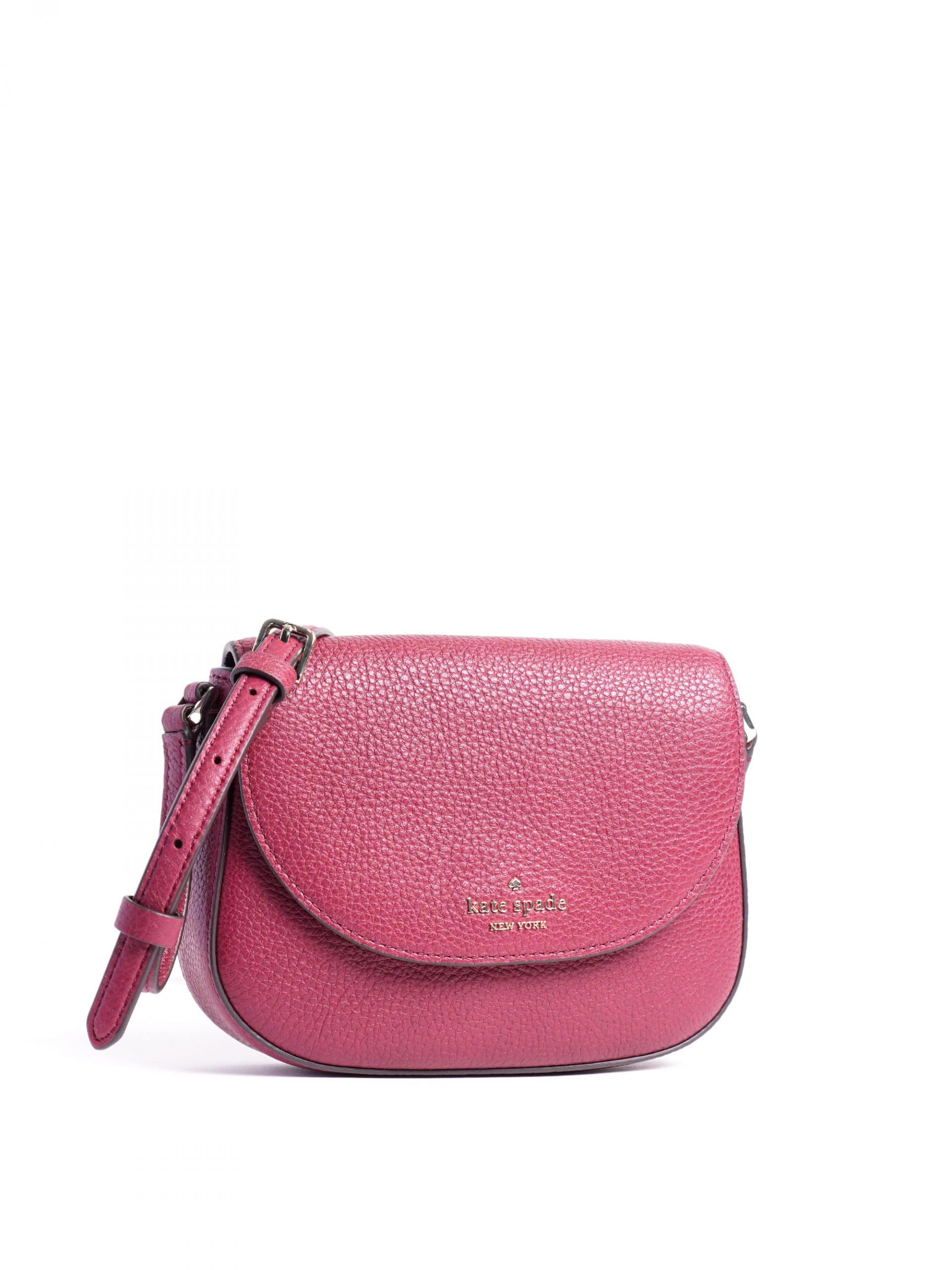 Kate Spade Leila Mini Flap Crossbody Blackberry Preserve - Averand