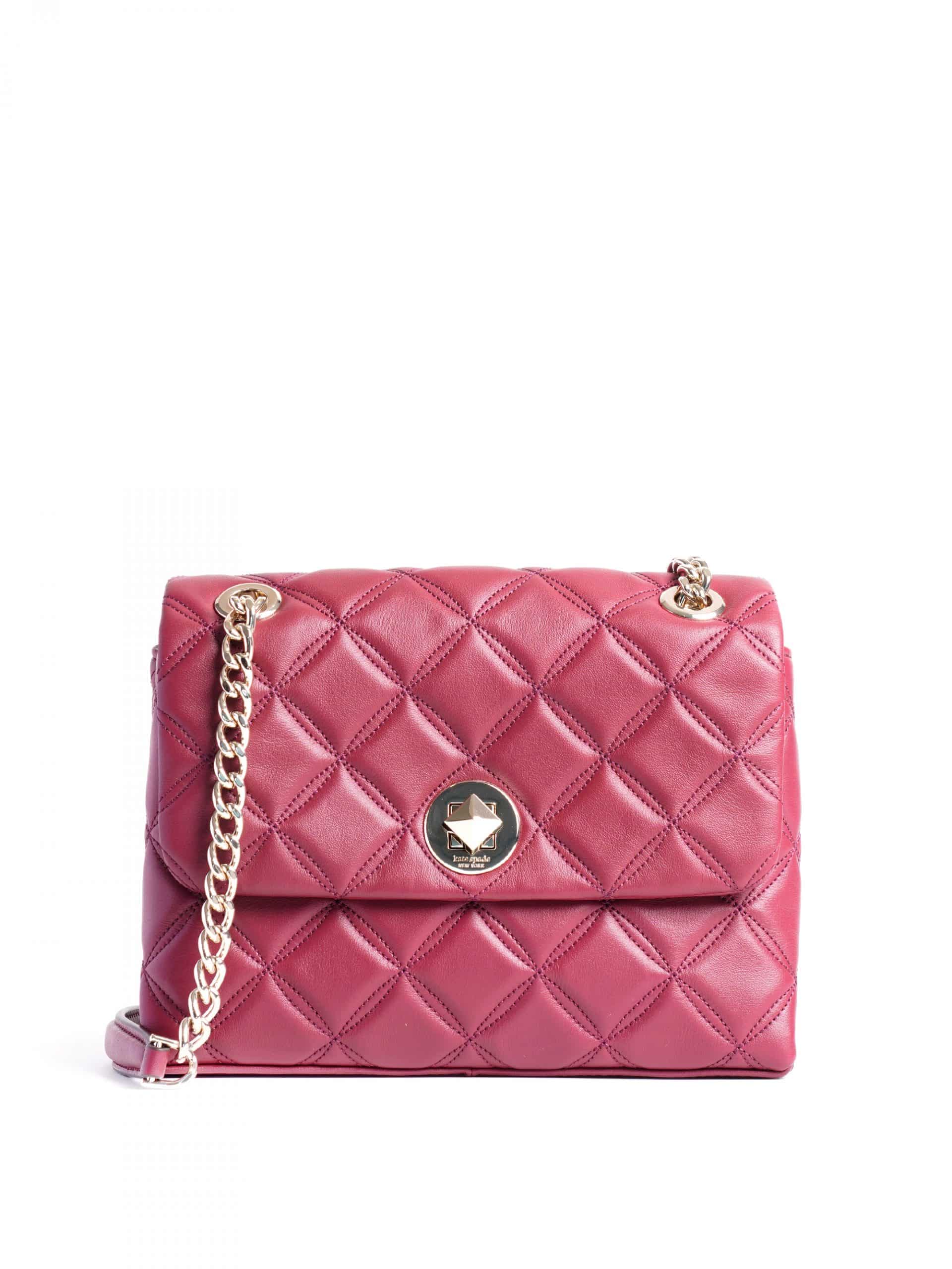 Kate Spade Natalia Small Flap Crossbody Blackberry Preserve - Averand