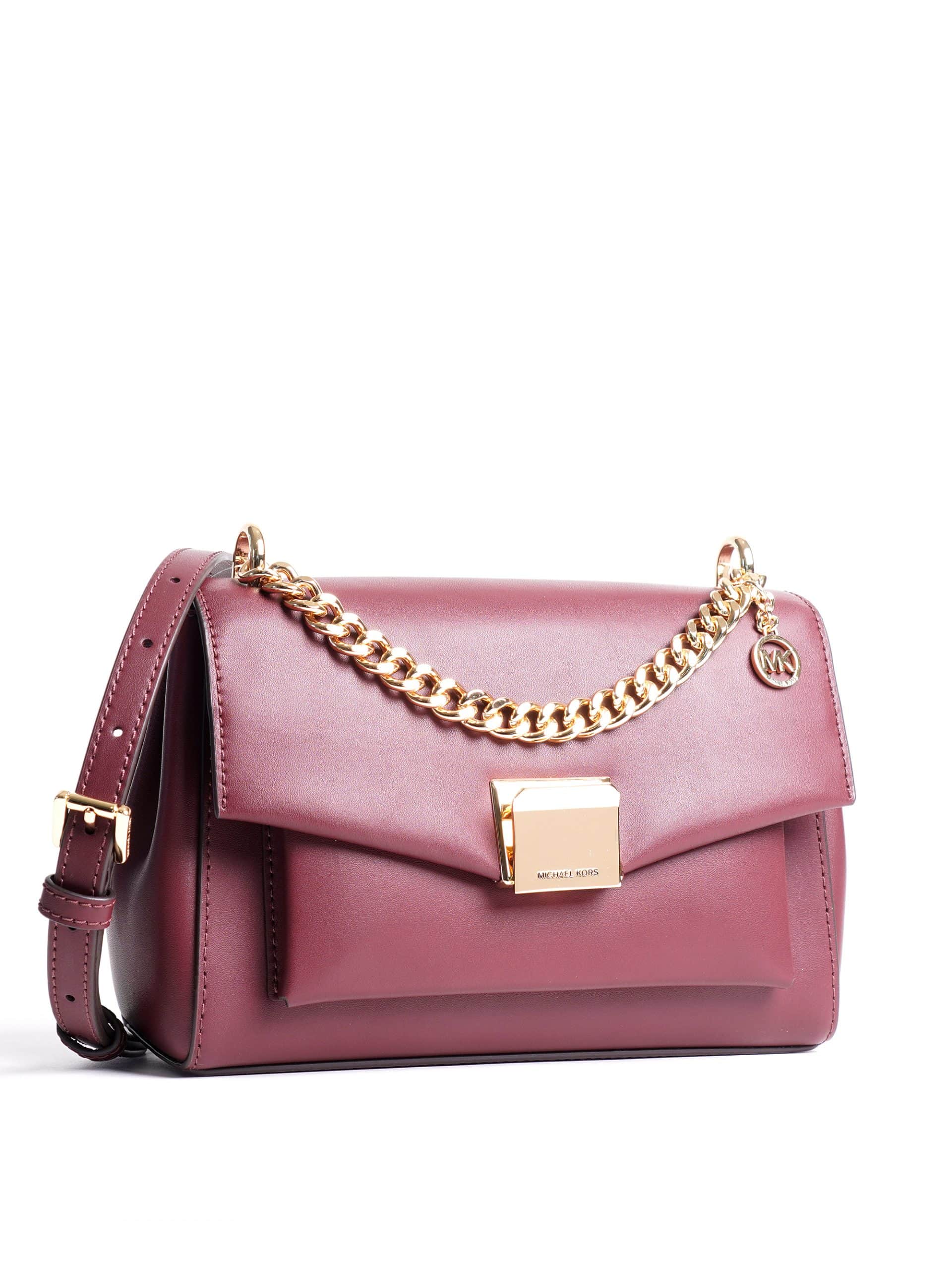 Michael Kors Lita Medium Crossbody Bag Merlot Averand