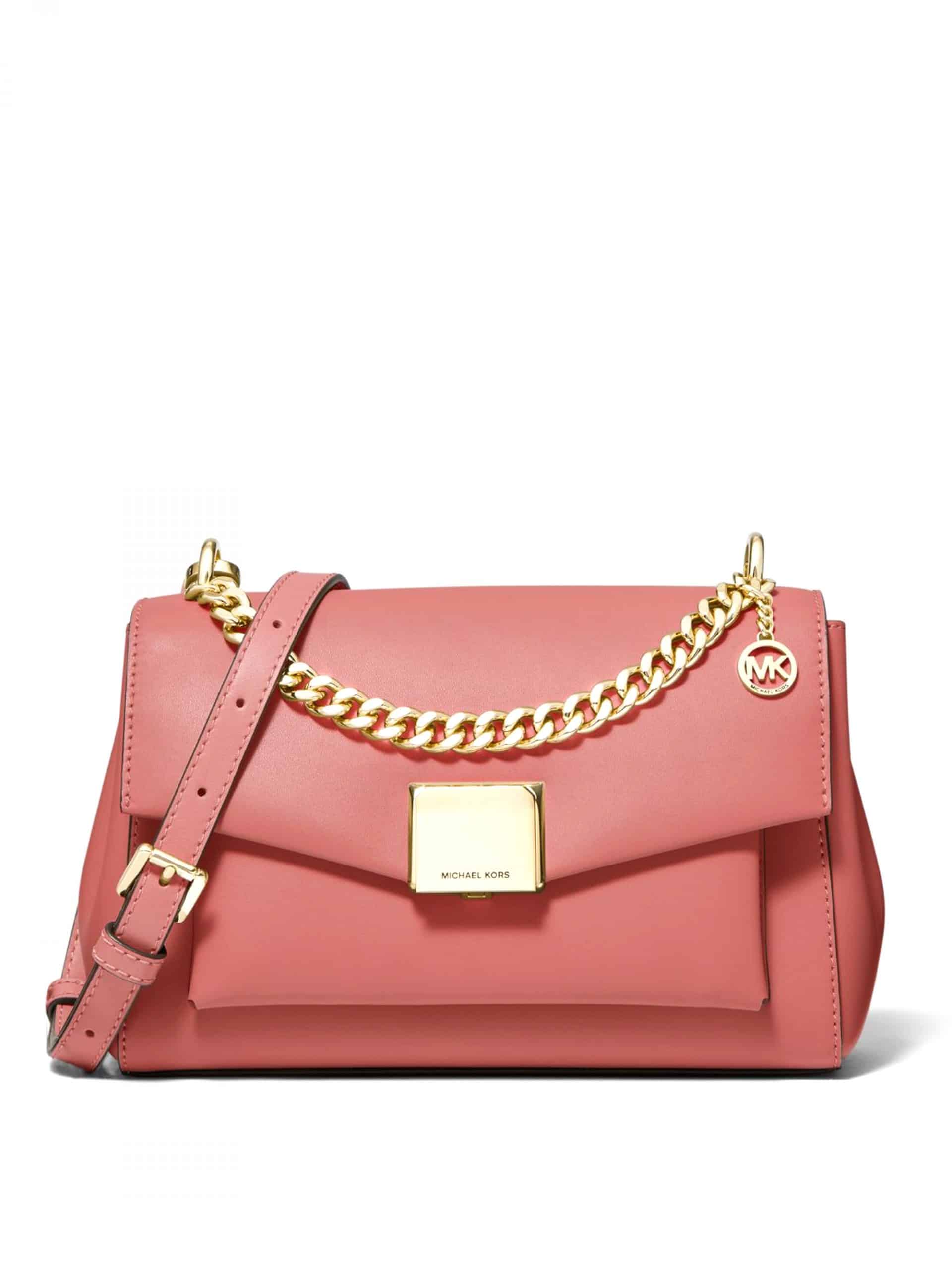 Michael Kors Lita Medium Crossbody Bag Sunset Rose Averand
