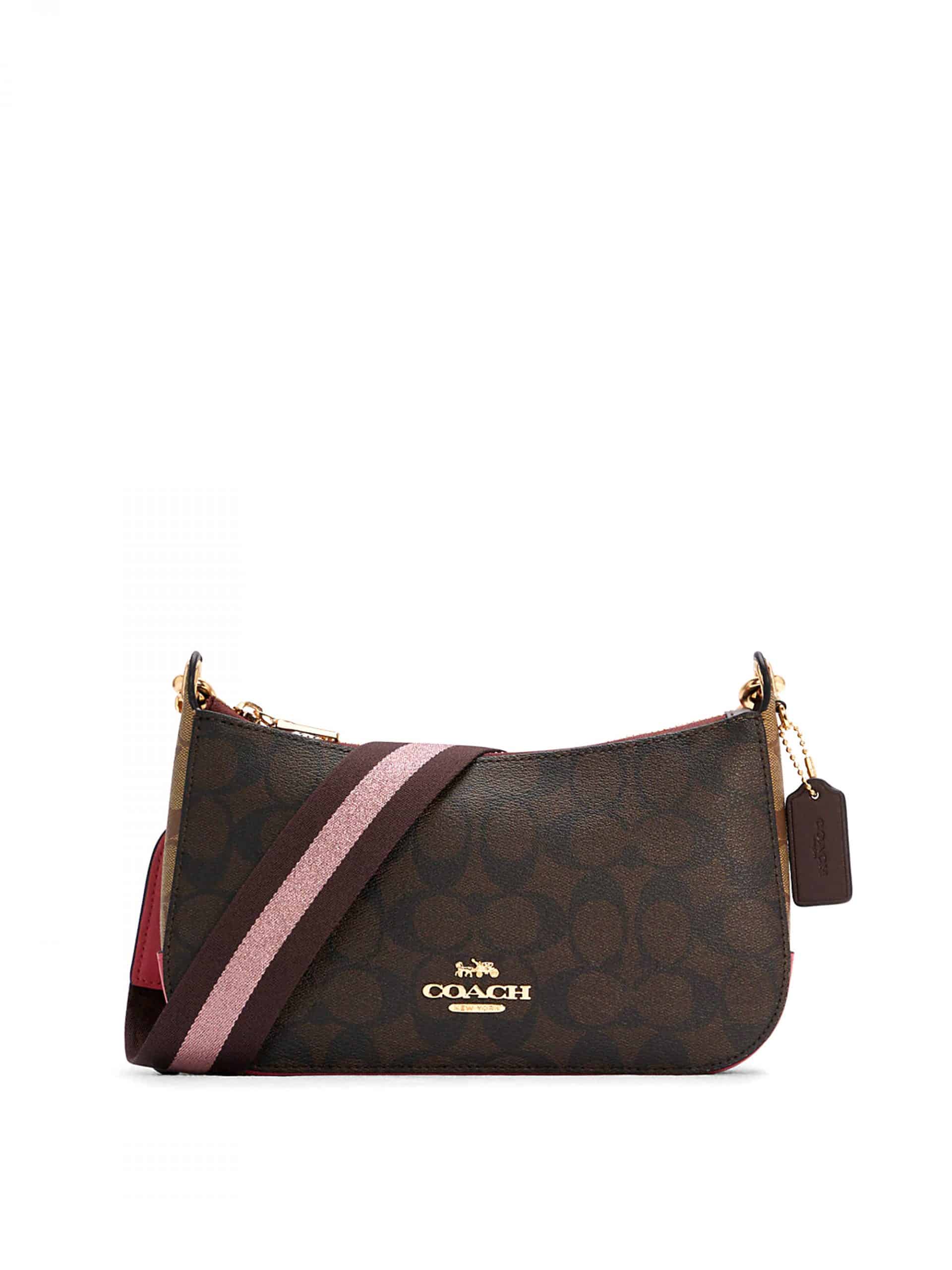 Coach signature sales blocking mia crossbody