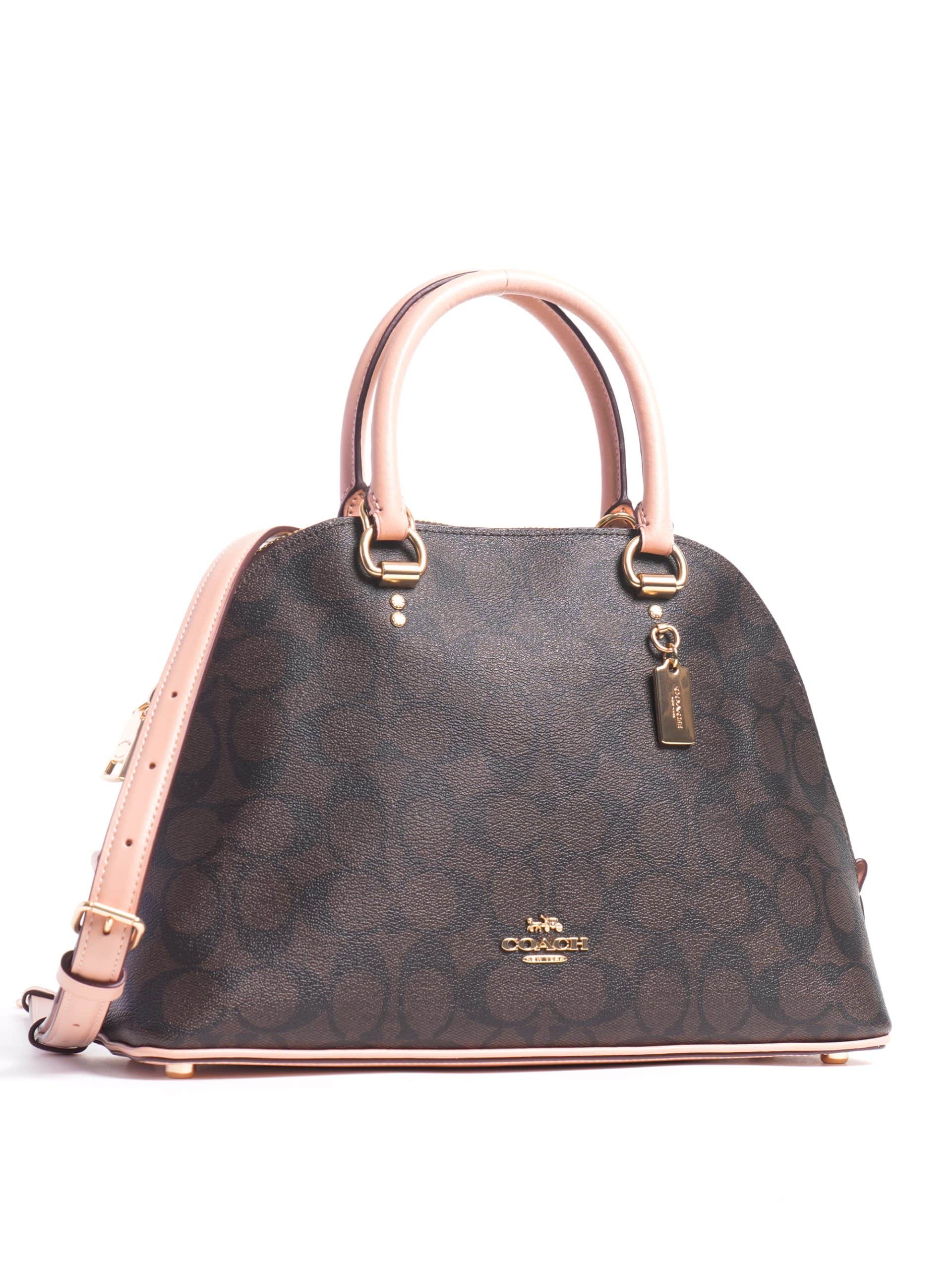 coach katy satchel pink