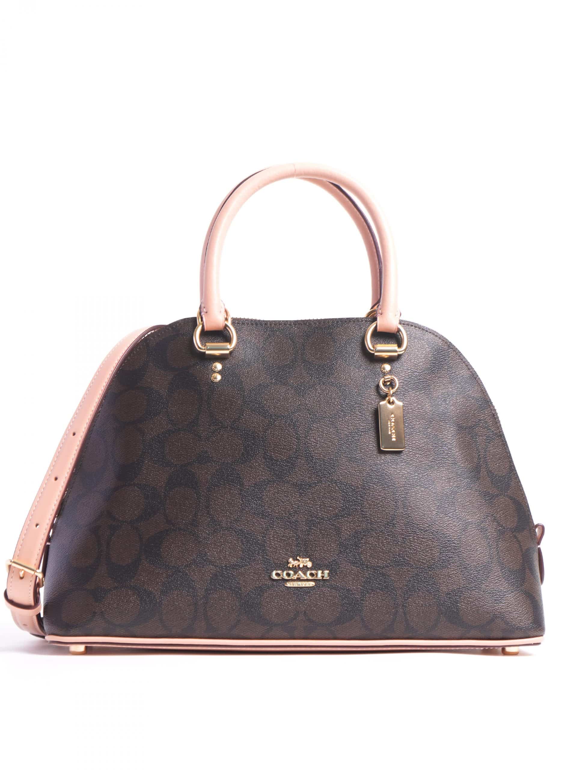coach katy satchel pink