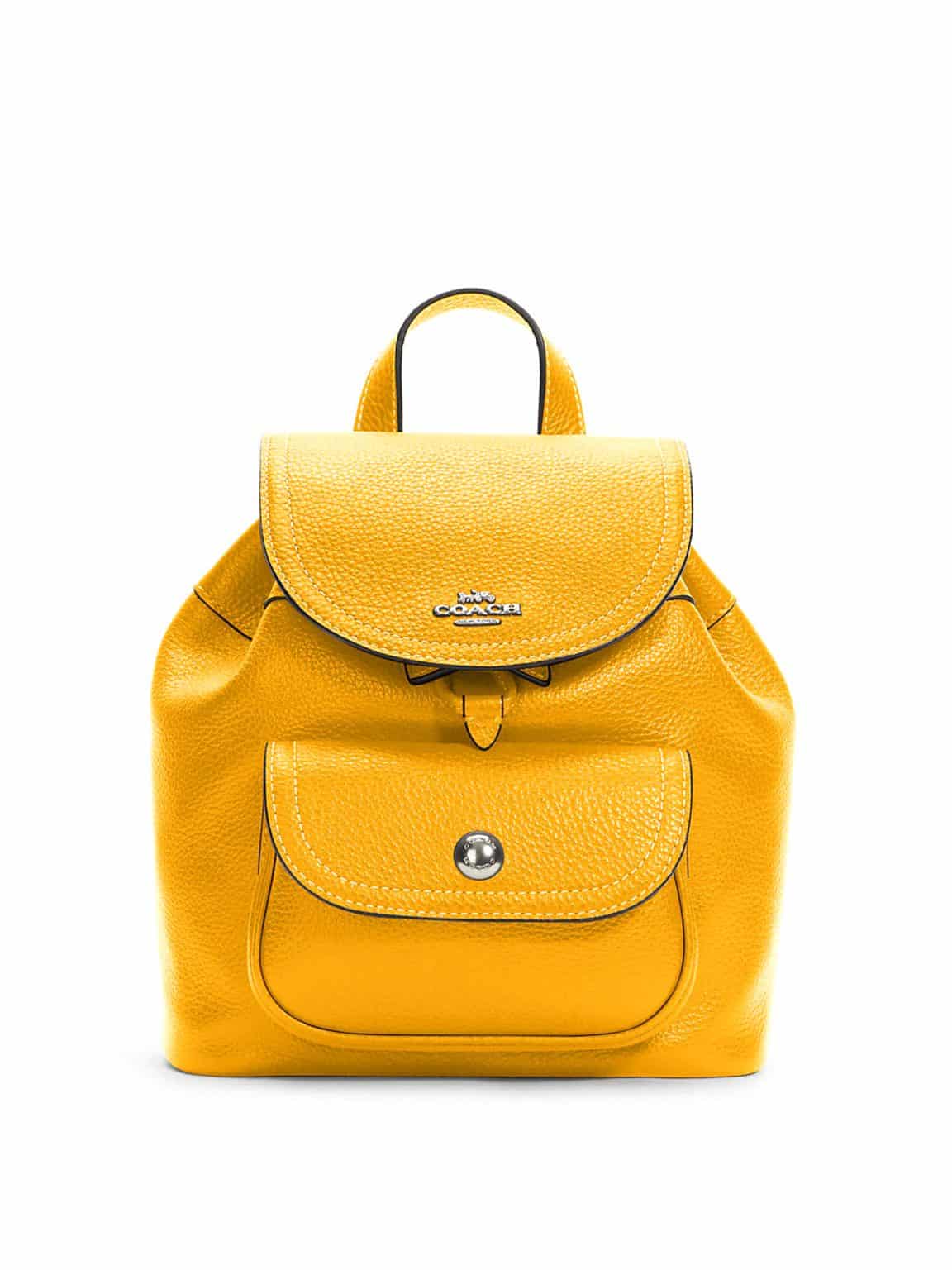 Coach Pennie Backpack 22 Ochre Averand