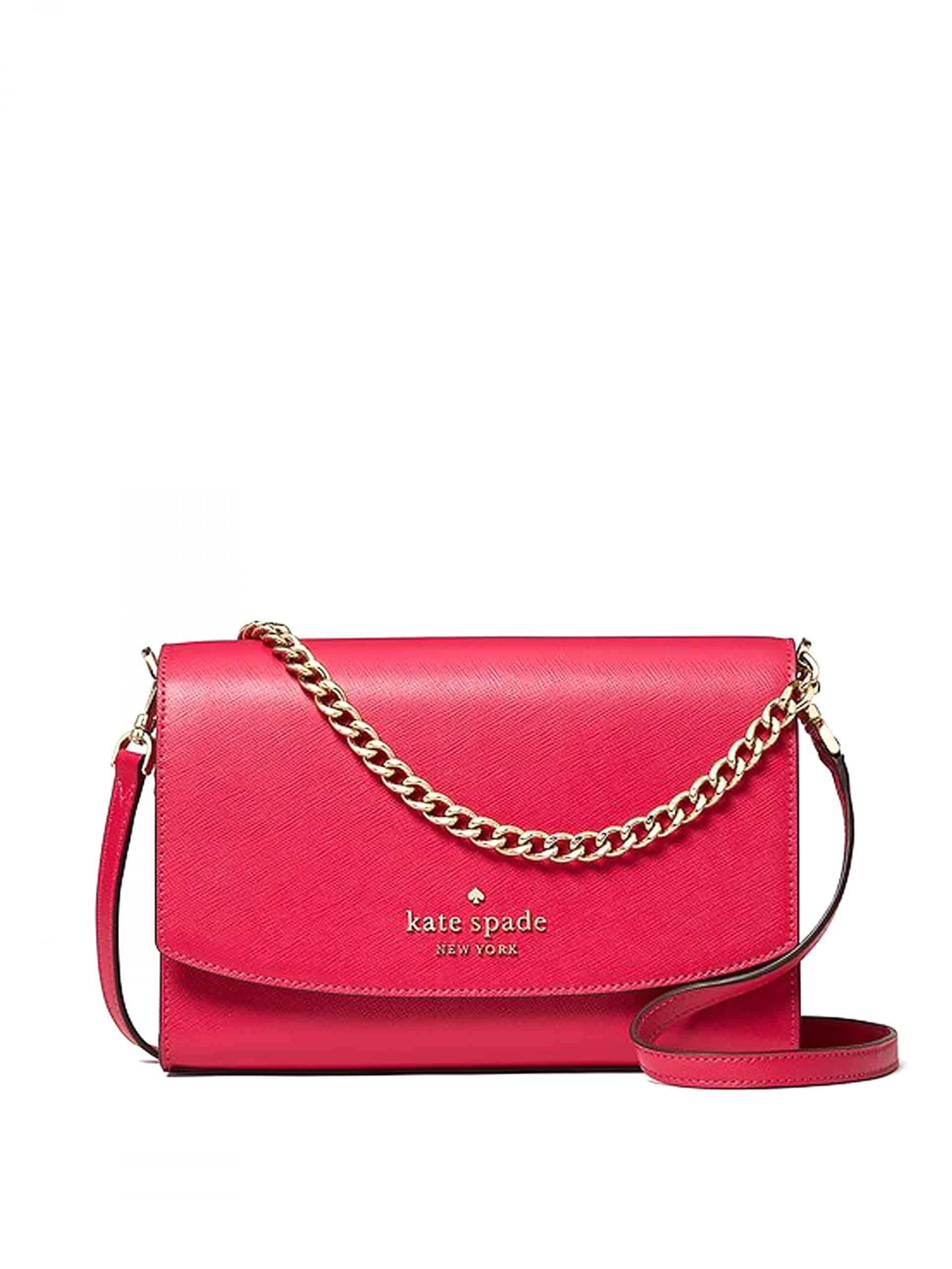 Kate Spade Carson Convertible Crossbody Bag Pink Ruby Averand