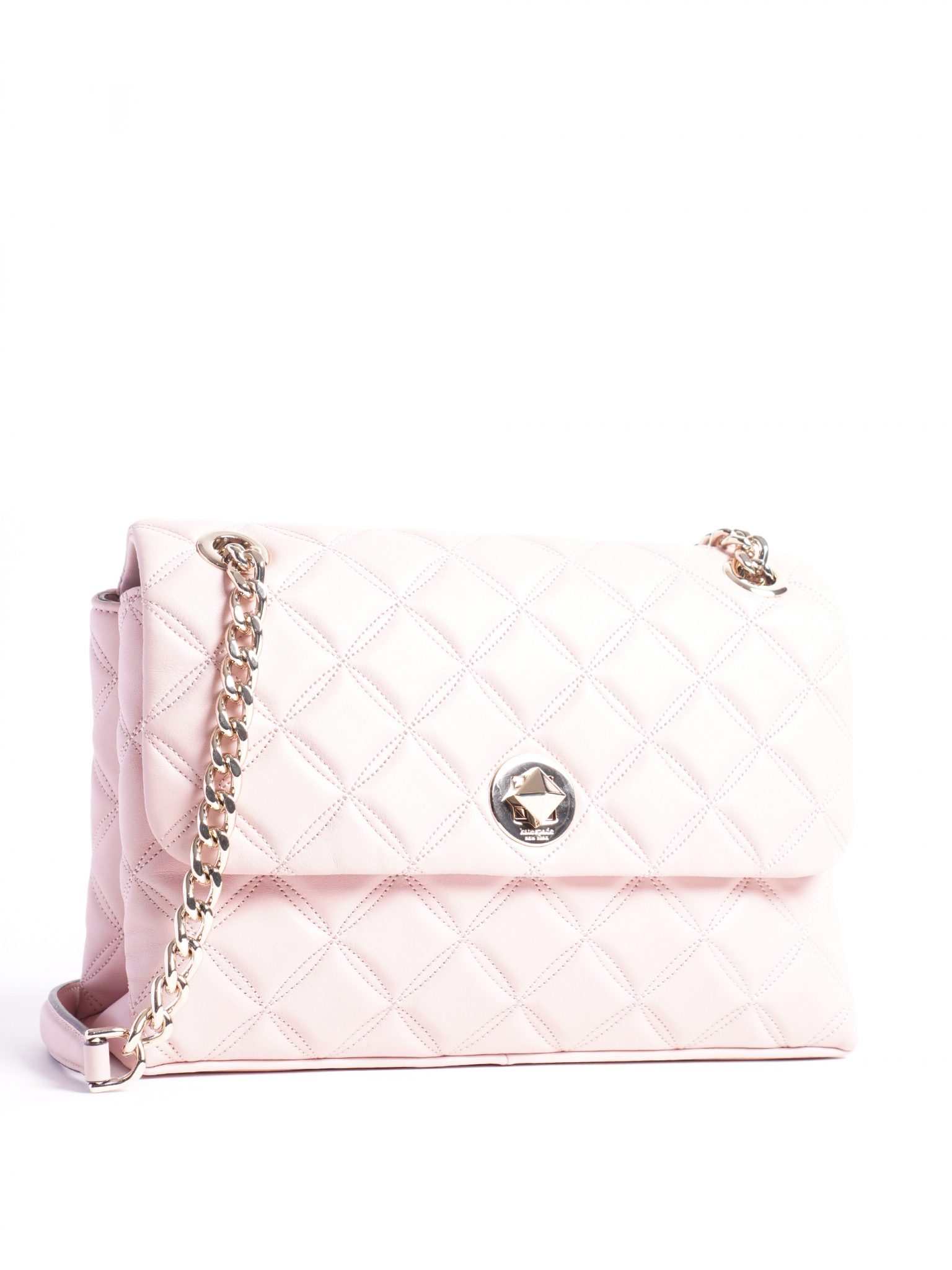 Kate Spade Natalia Medium Flap Shoulder Bag Rose Smoke Averand