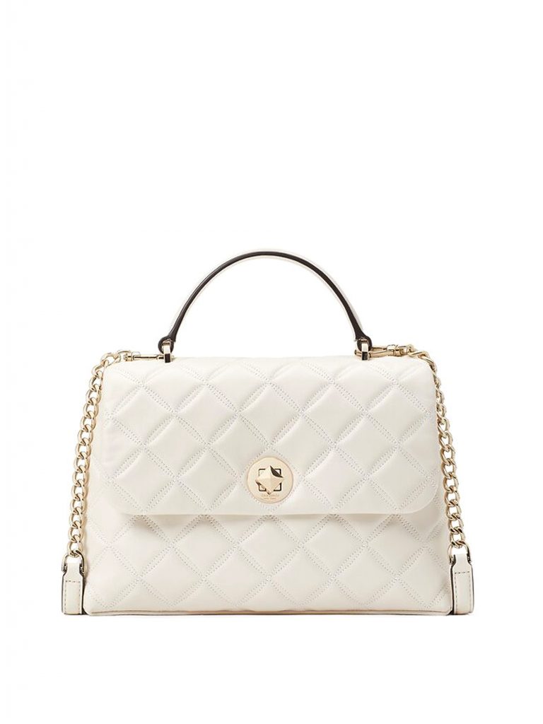 Kate Spade Natalia Top Handle Satchel Parchment ETA 21st Apr Averand