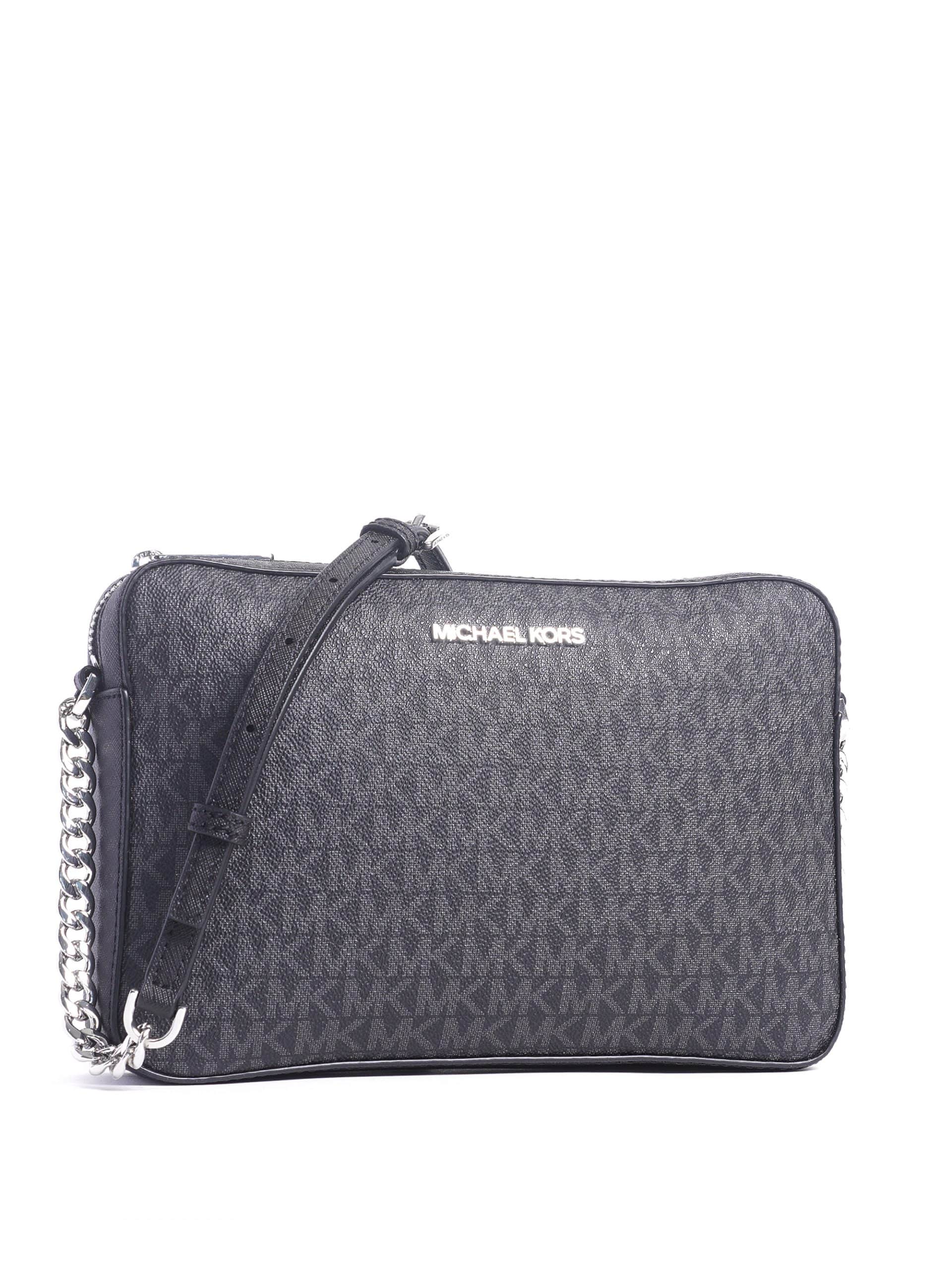 Michael Kors Jet Set Item Large East West Crossbody Signature