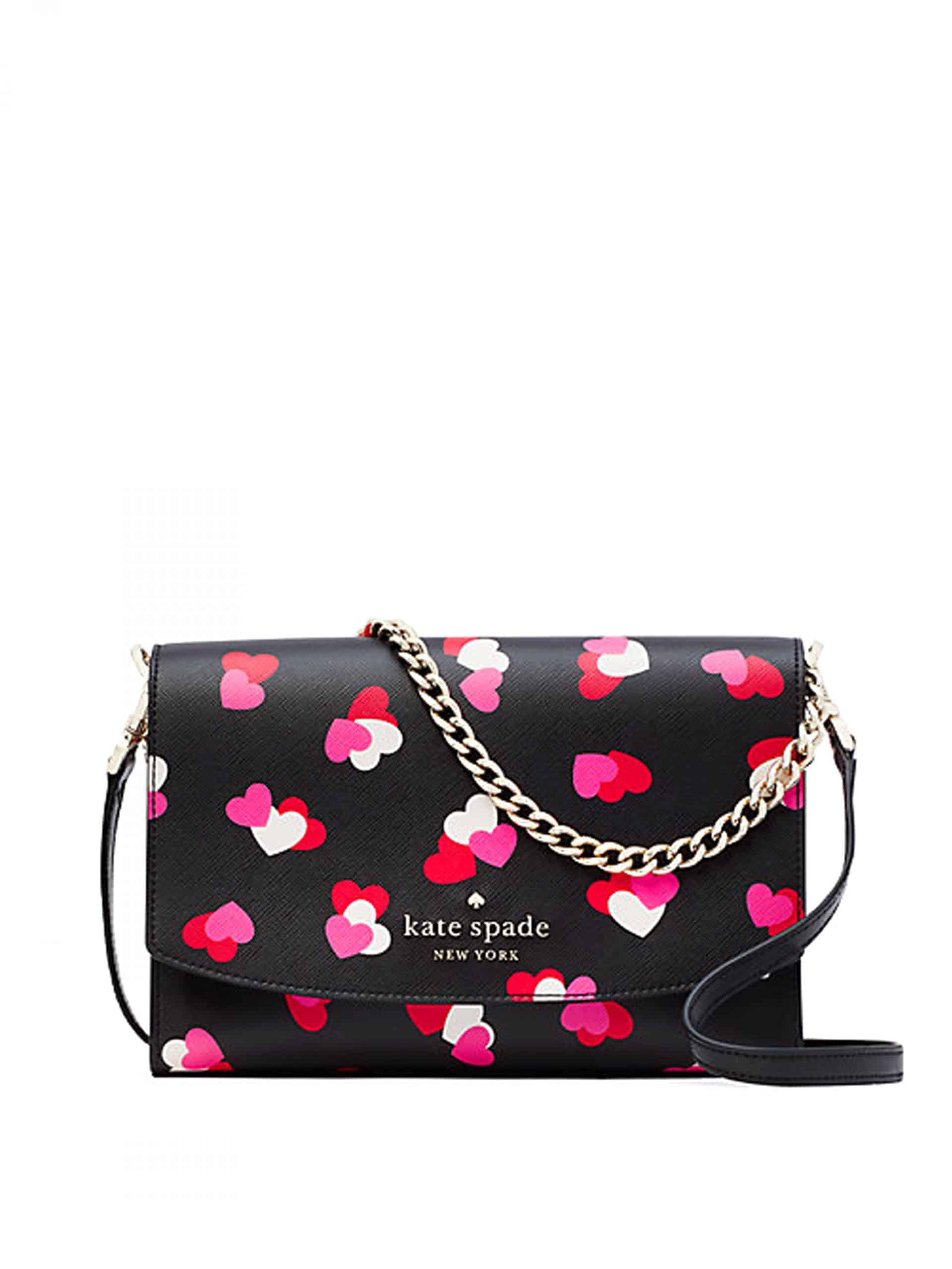 Kate Spade Carson Flutter Hearts Printed Convertible Crossbody Bag