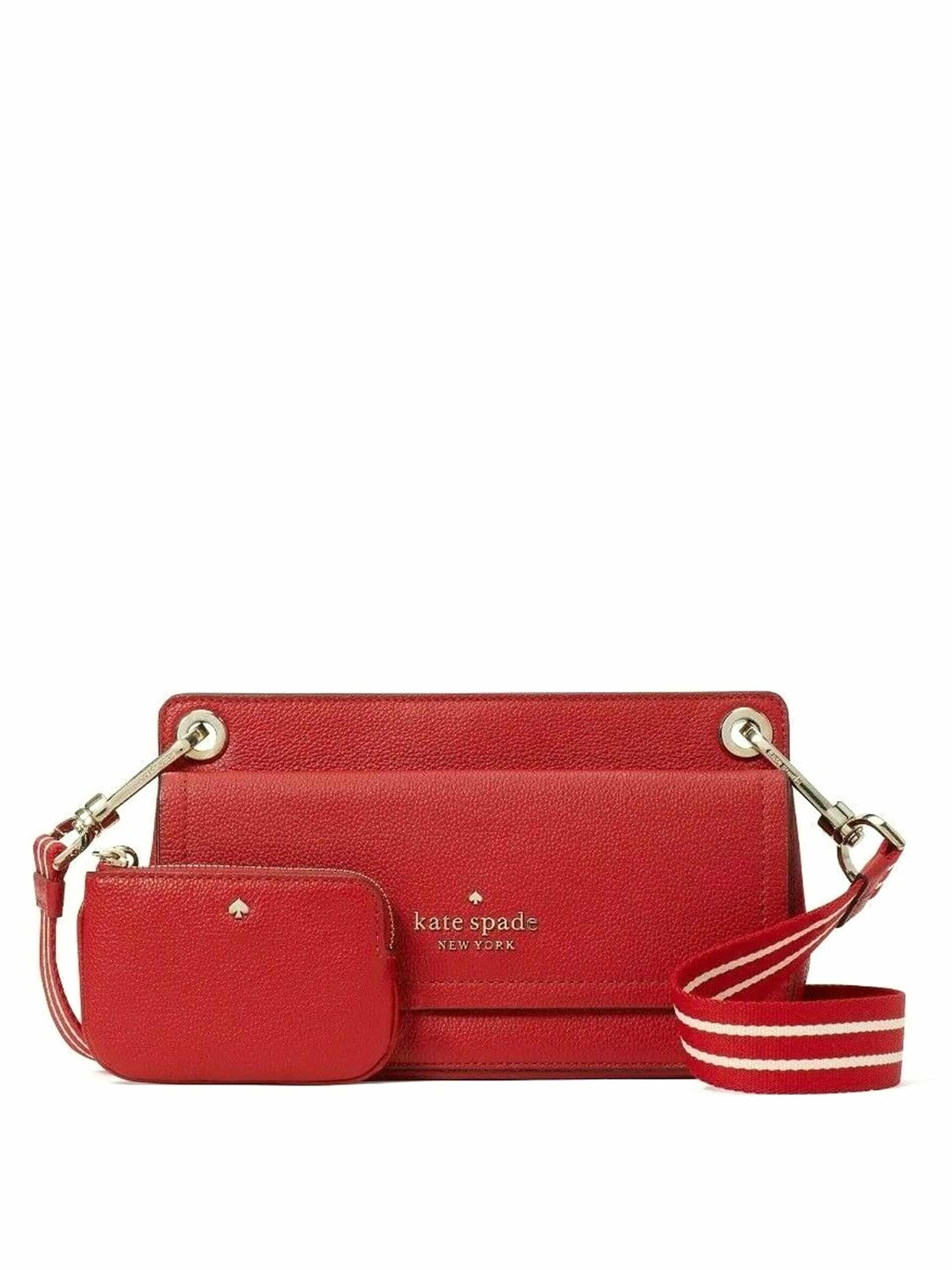 Kate Spade Rosie Small Flap Crossbody Candied Cherry Averand