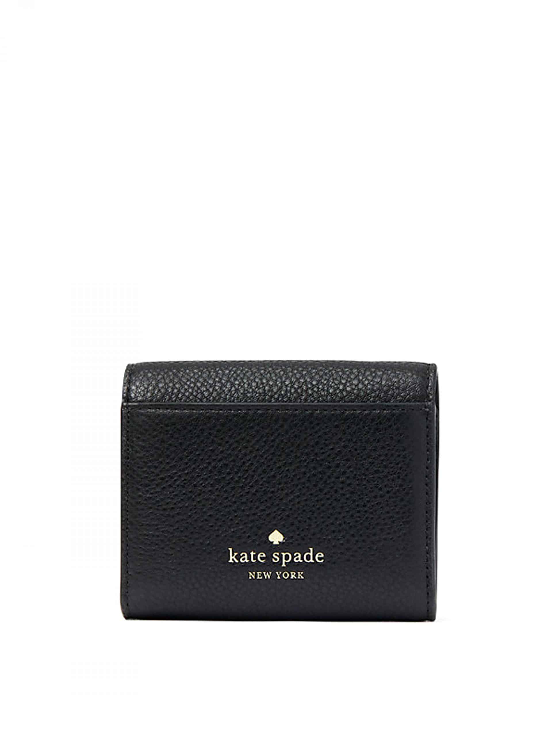Kate spade wallet small black sale
