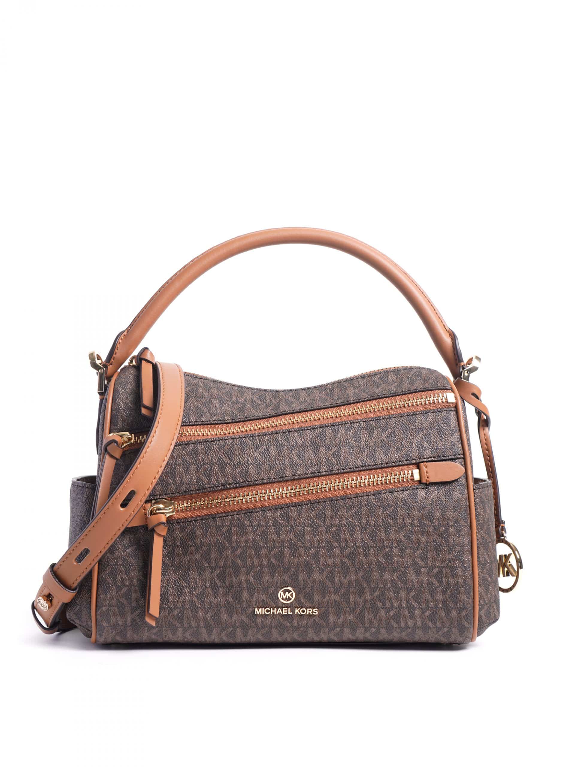 michael kors ava small quilted leather satchel Braided Logo Brown Bracelet  - Marwood VeneerMarwood Veneer