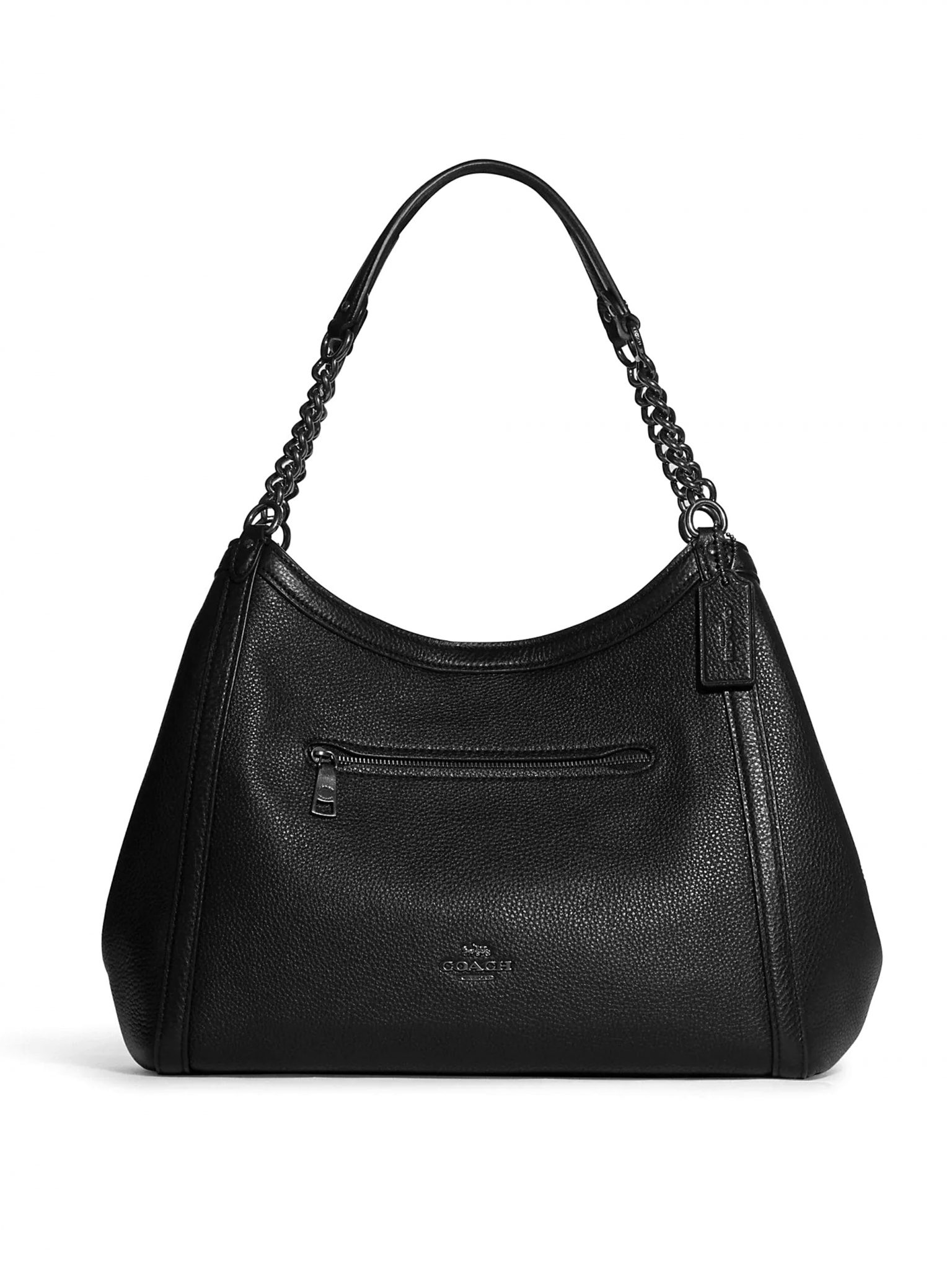 Coach Chain Kristy Shoulder Bag Black Averand