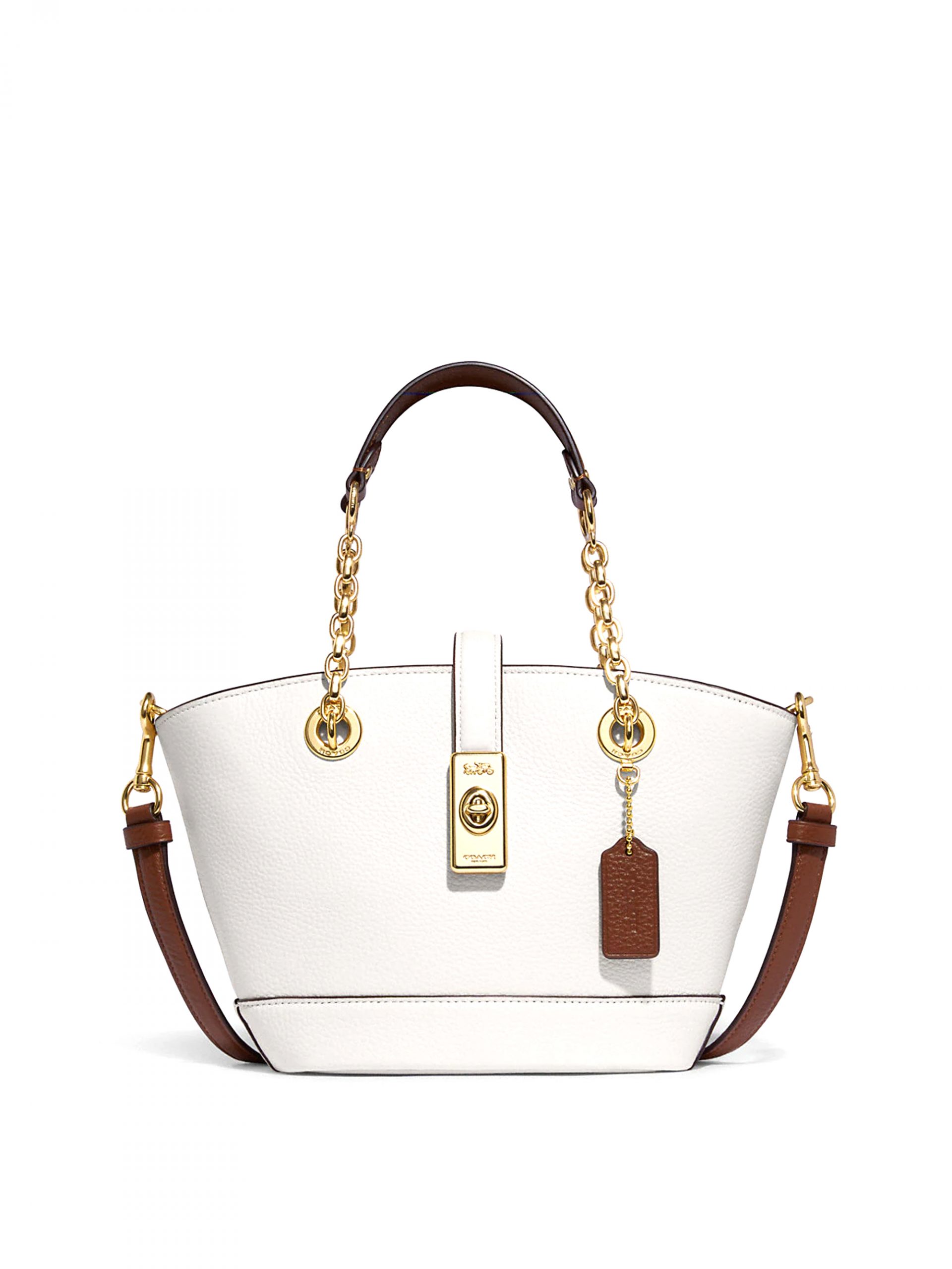 Coach Lane Bucket Bag Colorblock Chalk Multi - Averand