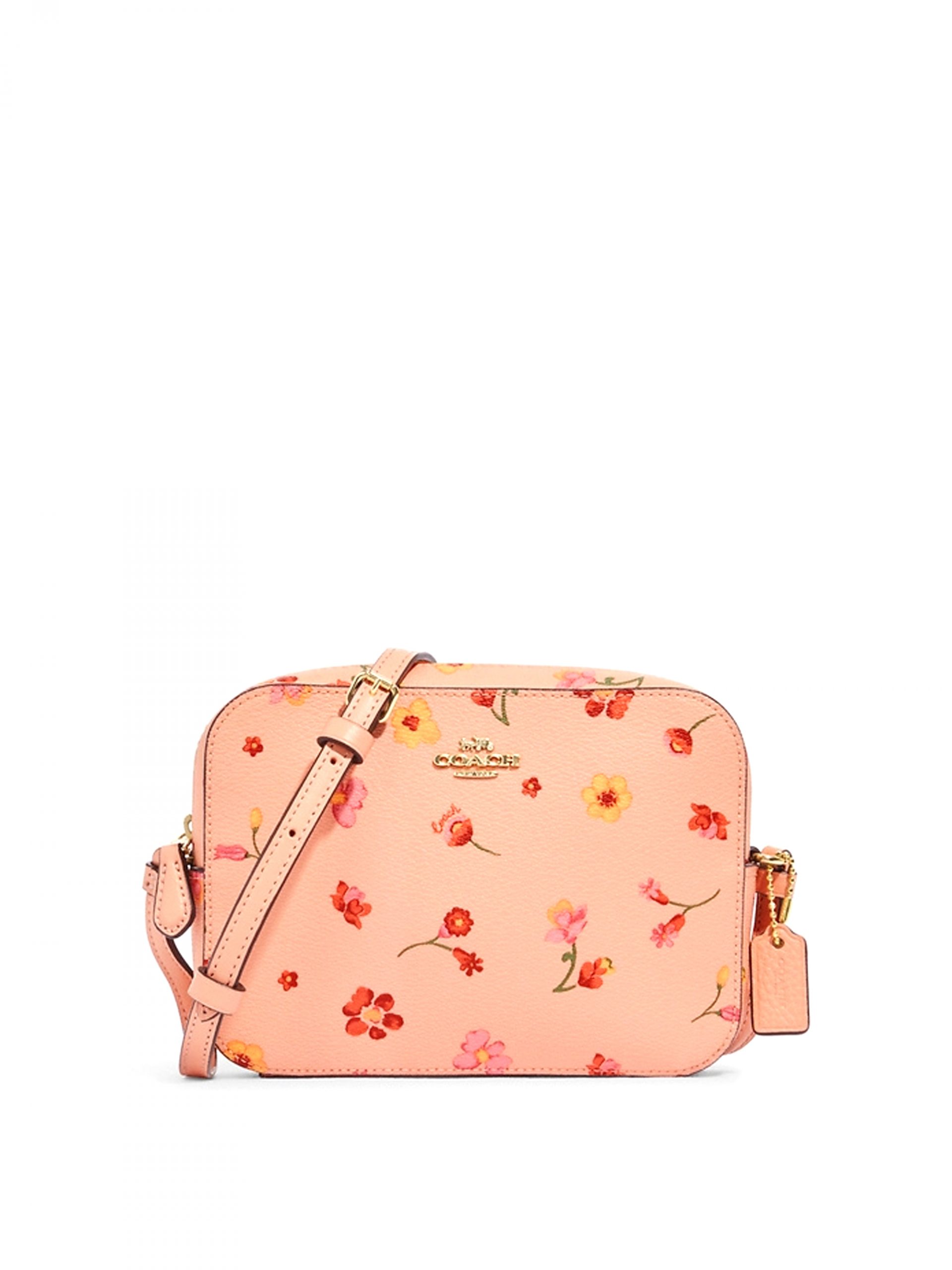 Coach Mini Camera Bag Mystical Floral Print Faded Blush Multi - Averand